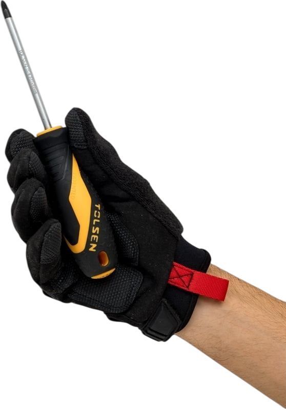 Викрутка Tolsen Ерго хрестова, PZ2x100мм, сталь CrV (20164)фото