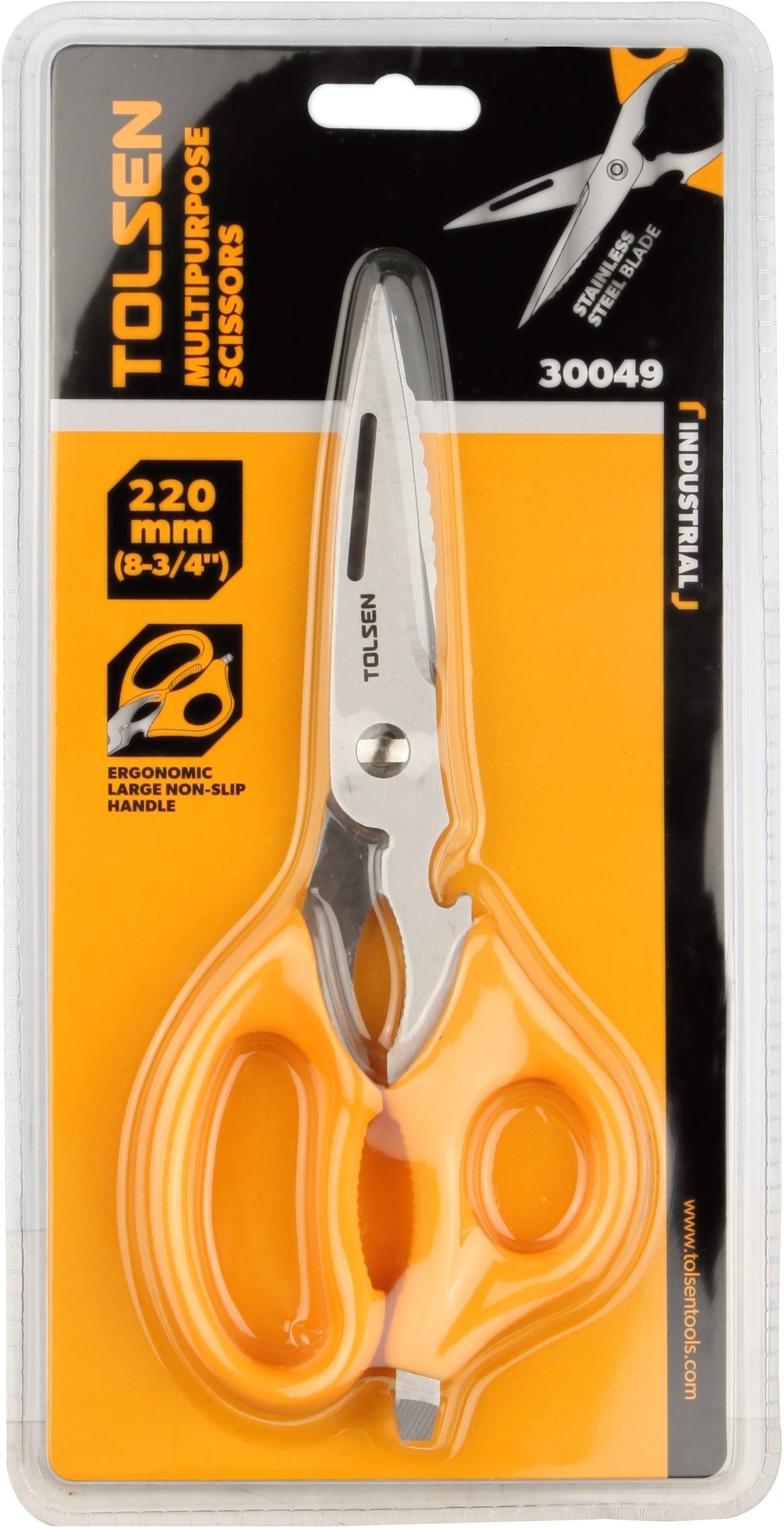 Ножницы универсальные Tolsen 220мм (30049) фото 4