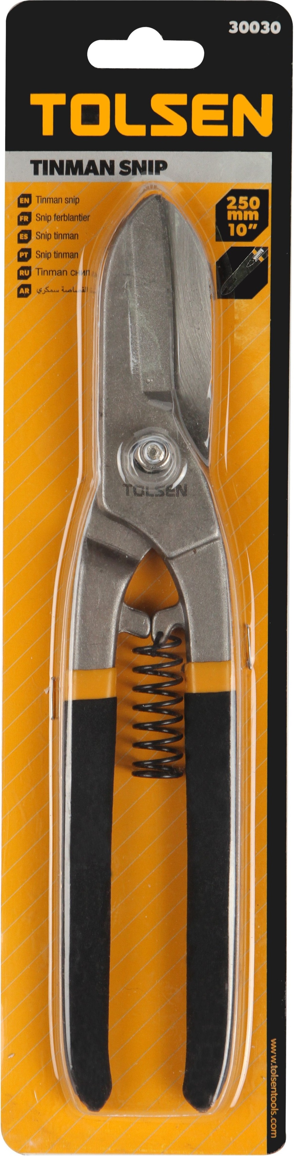 Ножницы по металлу Tolsen Профи 250мм (30030) фото 