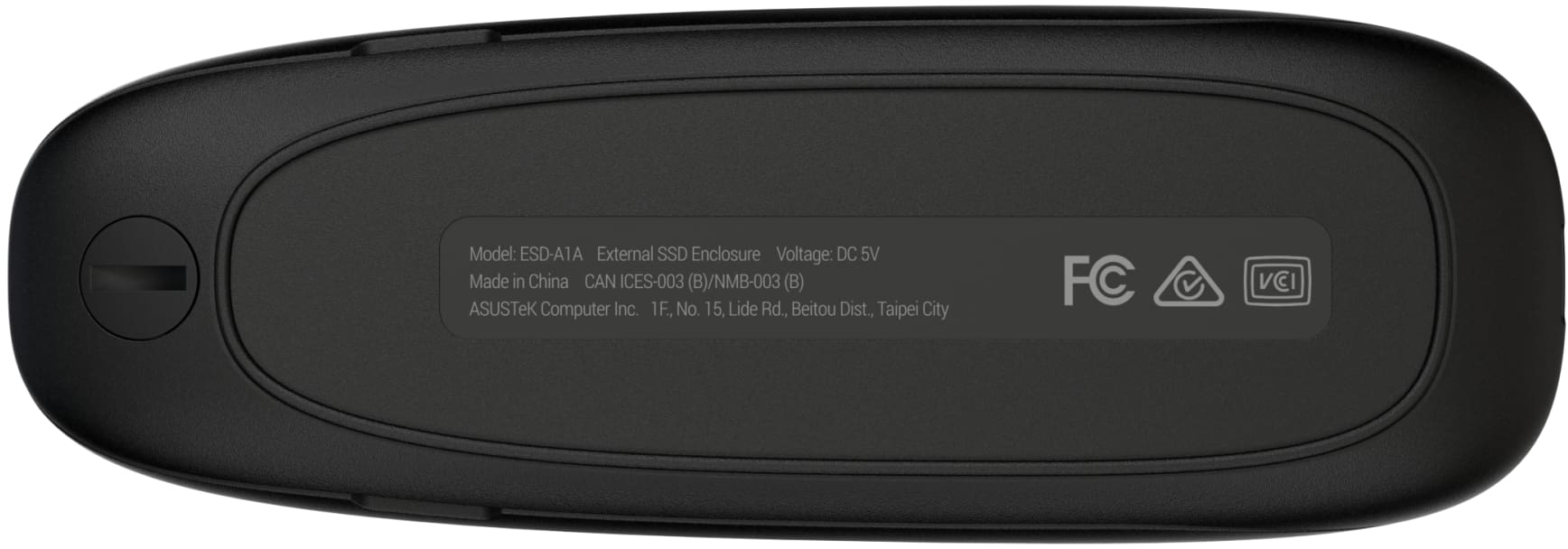 Корпус ASUS для SSD COBBLE/BLK/G/AS/ESD-A1A/BLK/G/ (90DD02R0-M09000) фото 10