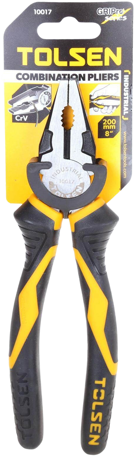 Плоскогубцы комбинированные Tolsen Профи, 200мм (10017T) фото 2
