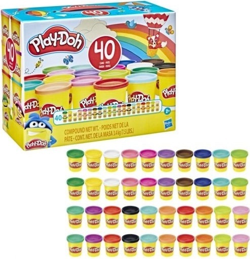 Набір пластиліну Play-Doh з 40 баночок (E9413)фото3