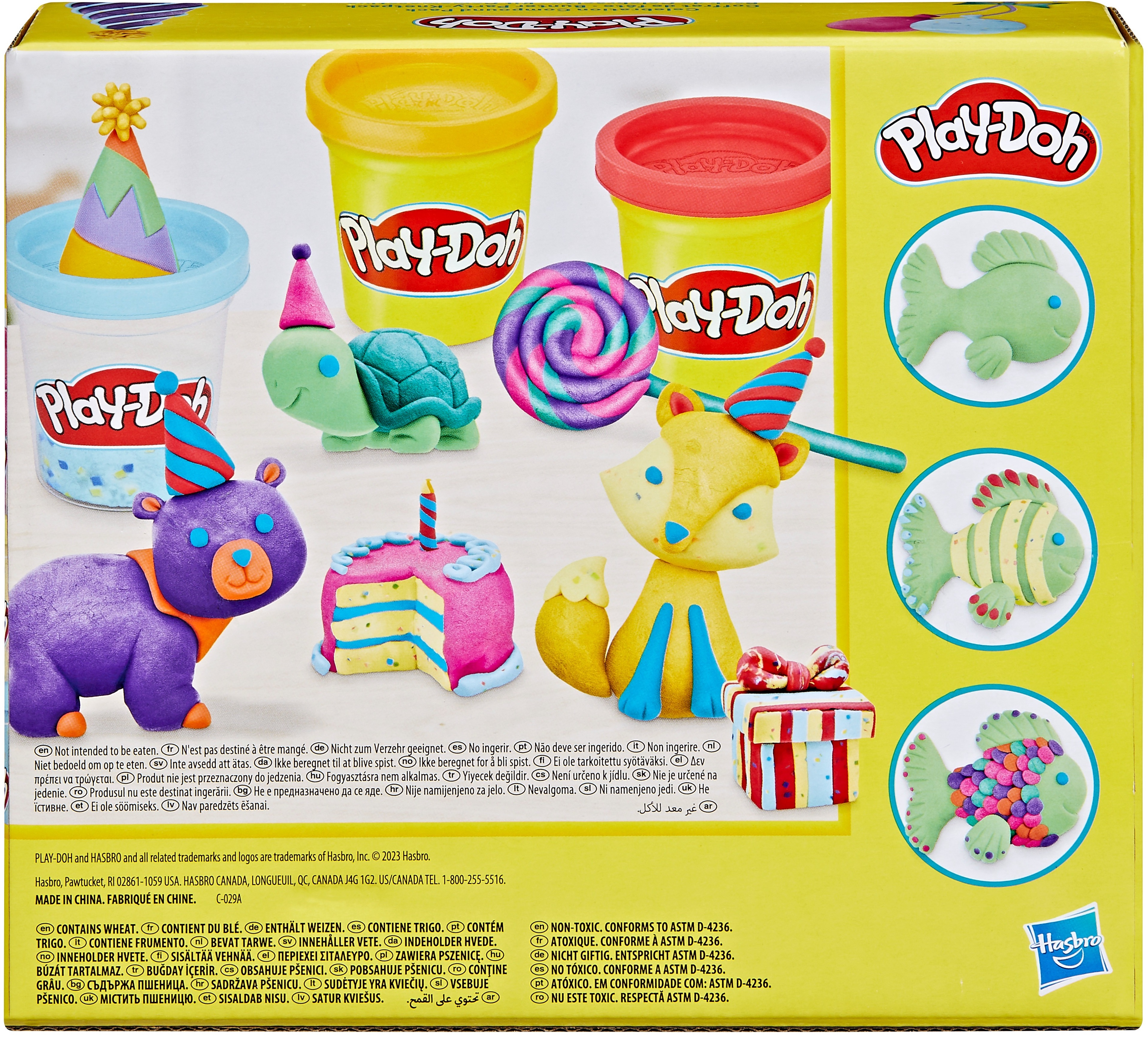 Набор пластилина Play-Doh 12 баночек с массой для лепки (G0149) фото 