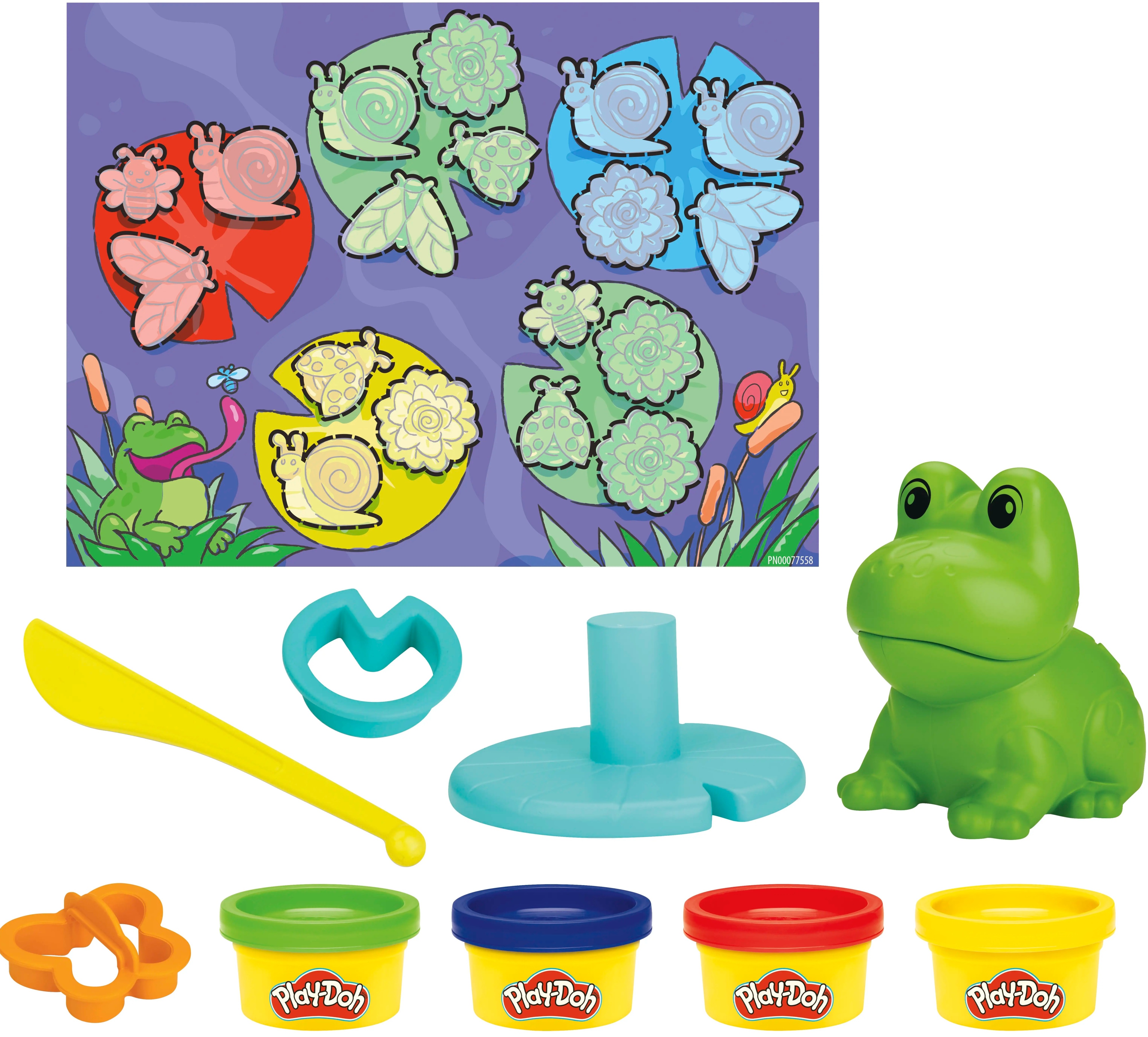 Игровой набор Play-Doh Лягушка и цвета (F6926) фото 2