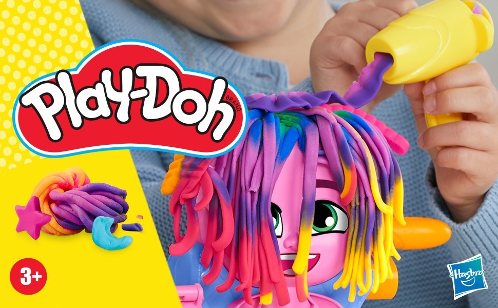 Набор для творчества Play-Doh с пластилином "Прически" (F8807) фото 