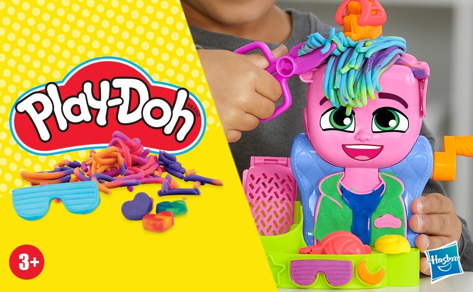 Набор для творчества Play-Doh с пластилином "Прически" (F8807) фото 