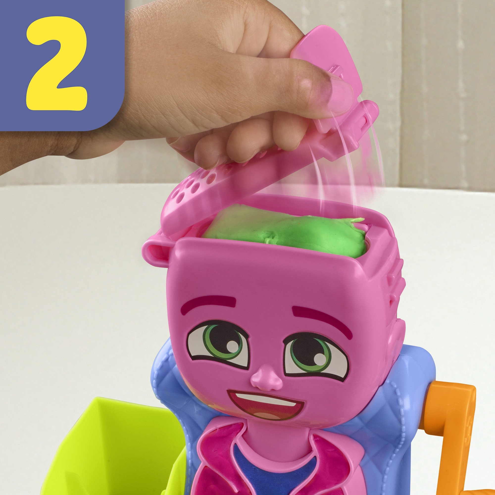 Набор для творчества Play-Doh с пластилином "Прически" (F8807) фото 