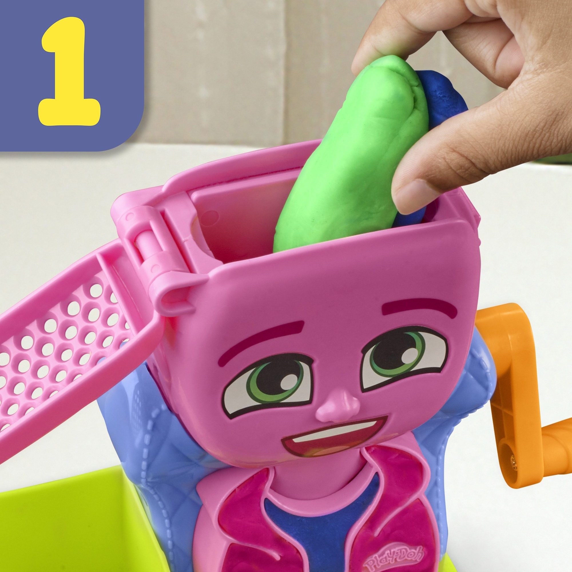 Набор для творчества Play-Doh с пластилином "Прически" (F8807) фото 