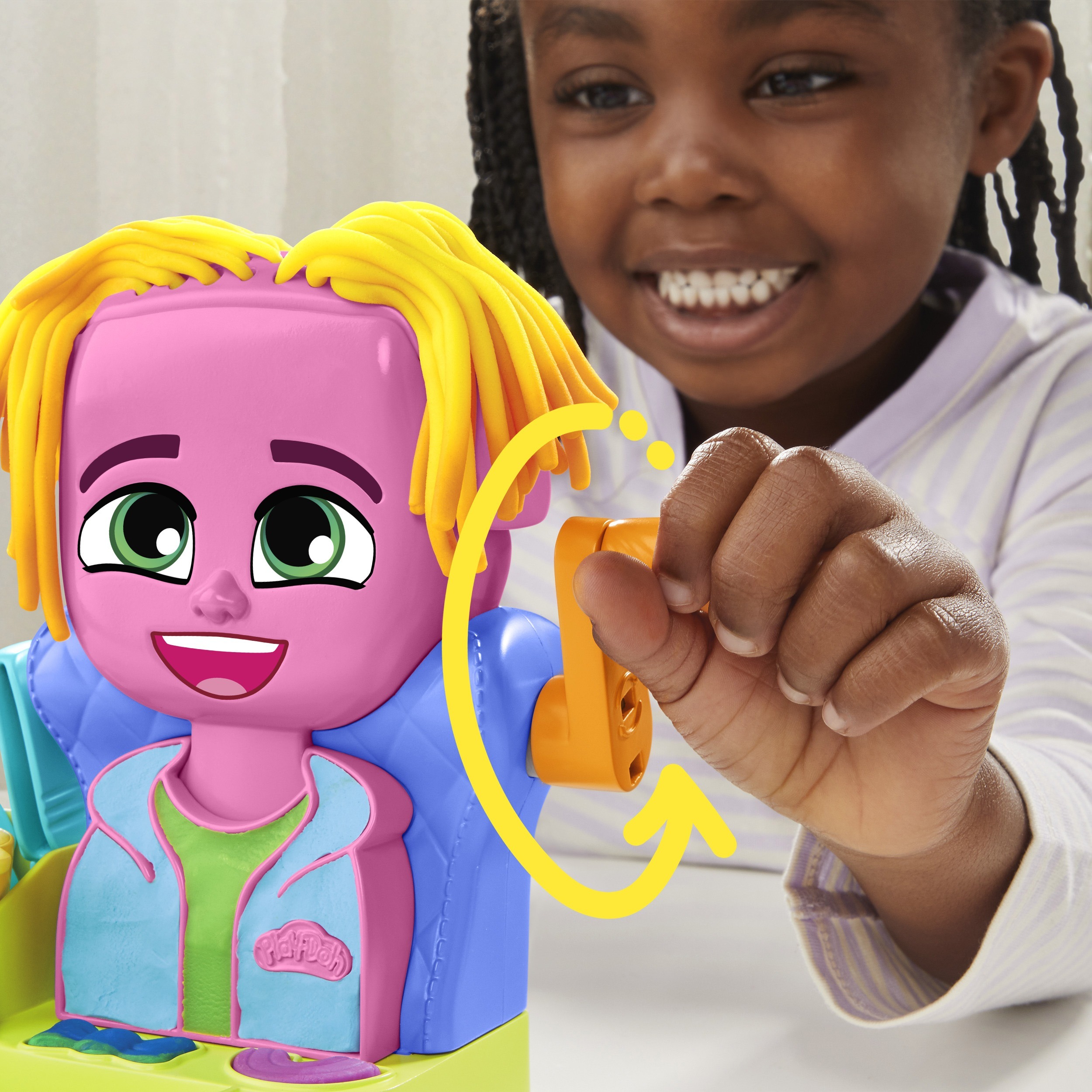 Набор для творчества Play-Doh с пластилином "Прически" (F8807) фото 