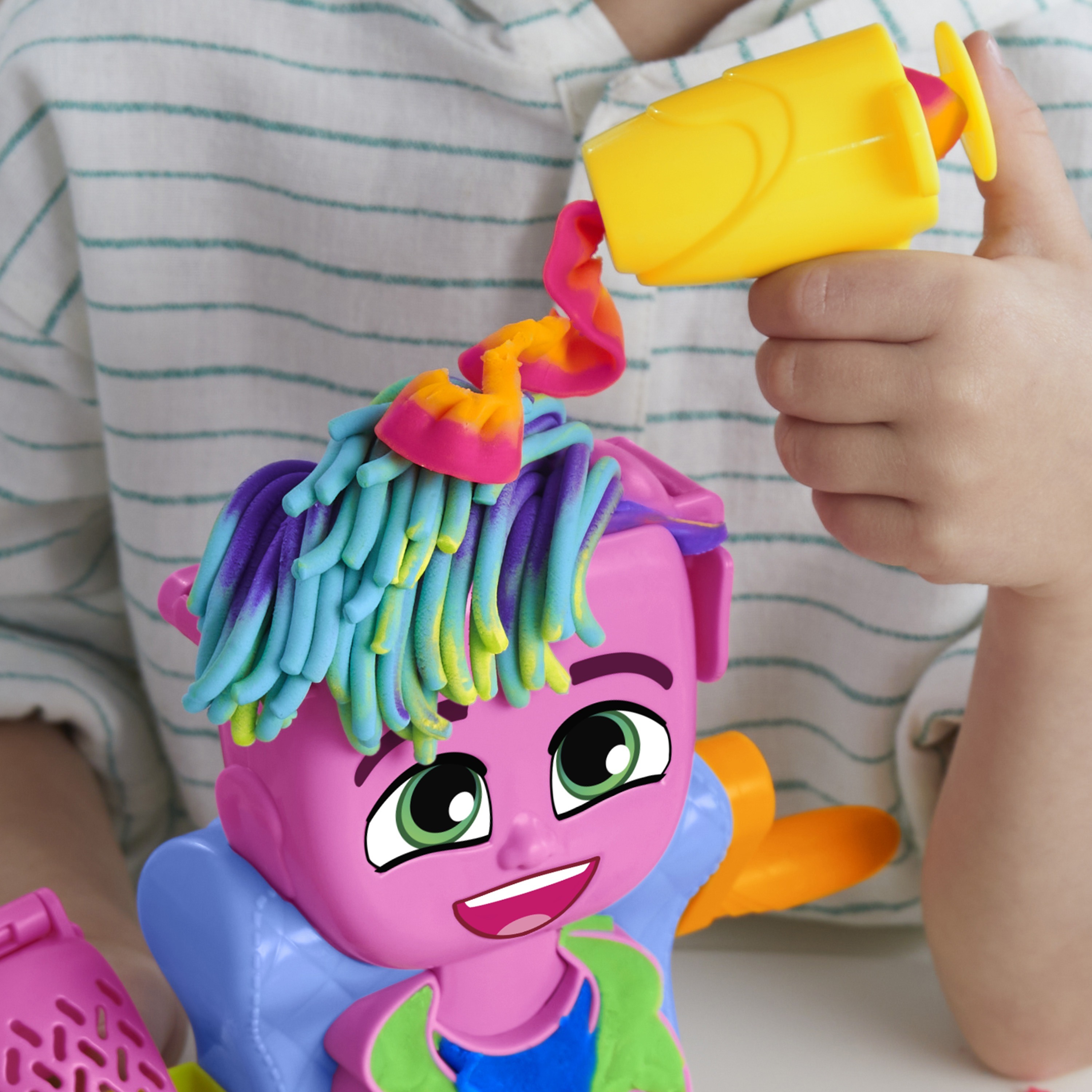 Набор для творчества Play-Doh с пластилином "Прически" (F8807) фото 