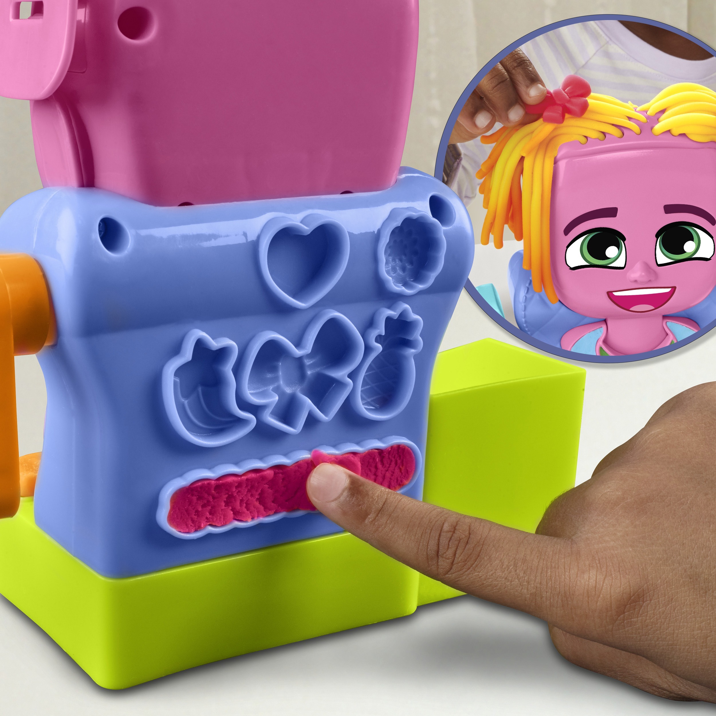 Набор для творчества Play-Doh с пластилином "Прически" (F8807) фото 