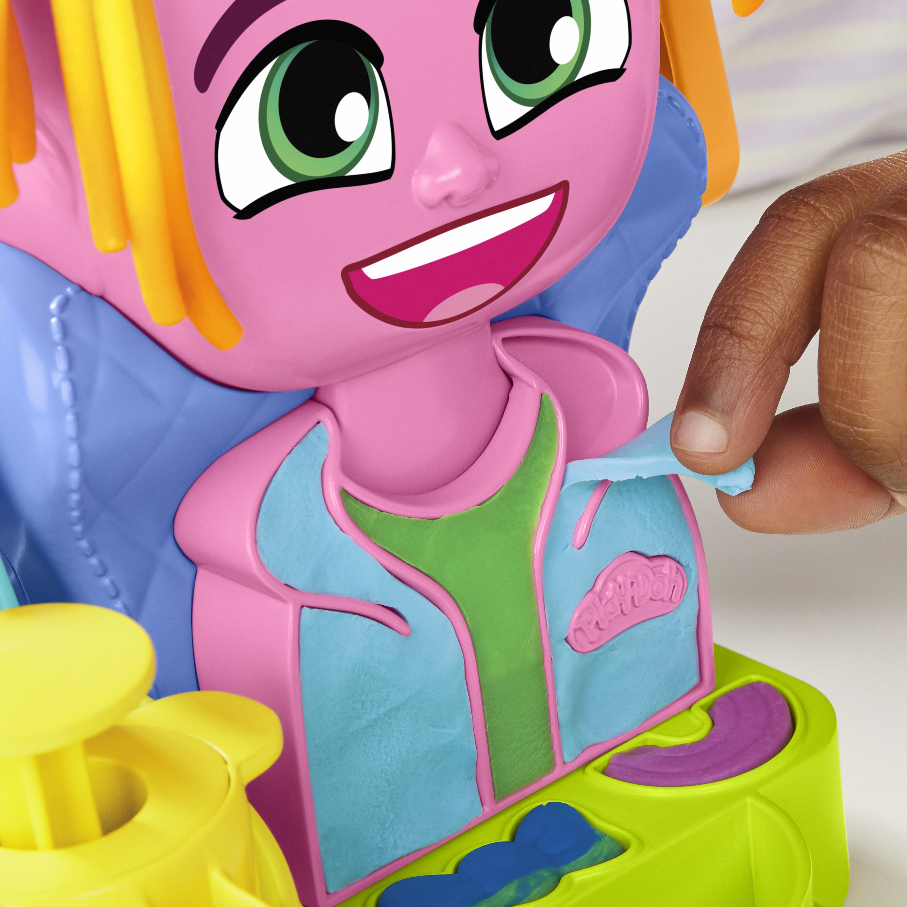 Набор для творчества Play-Doh с пластилином "Прически" (F8807) фото 
