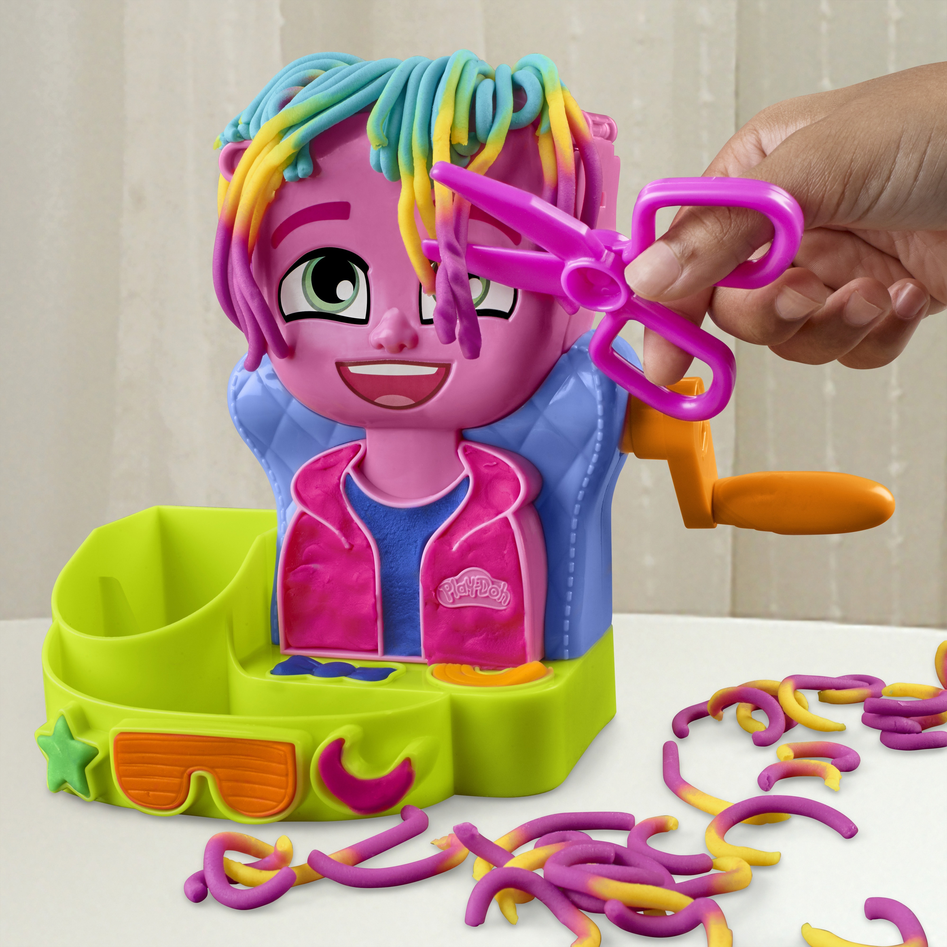 Набор для творчества Play-Doh с пластилином "Прически" (F8807) фото 