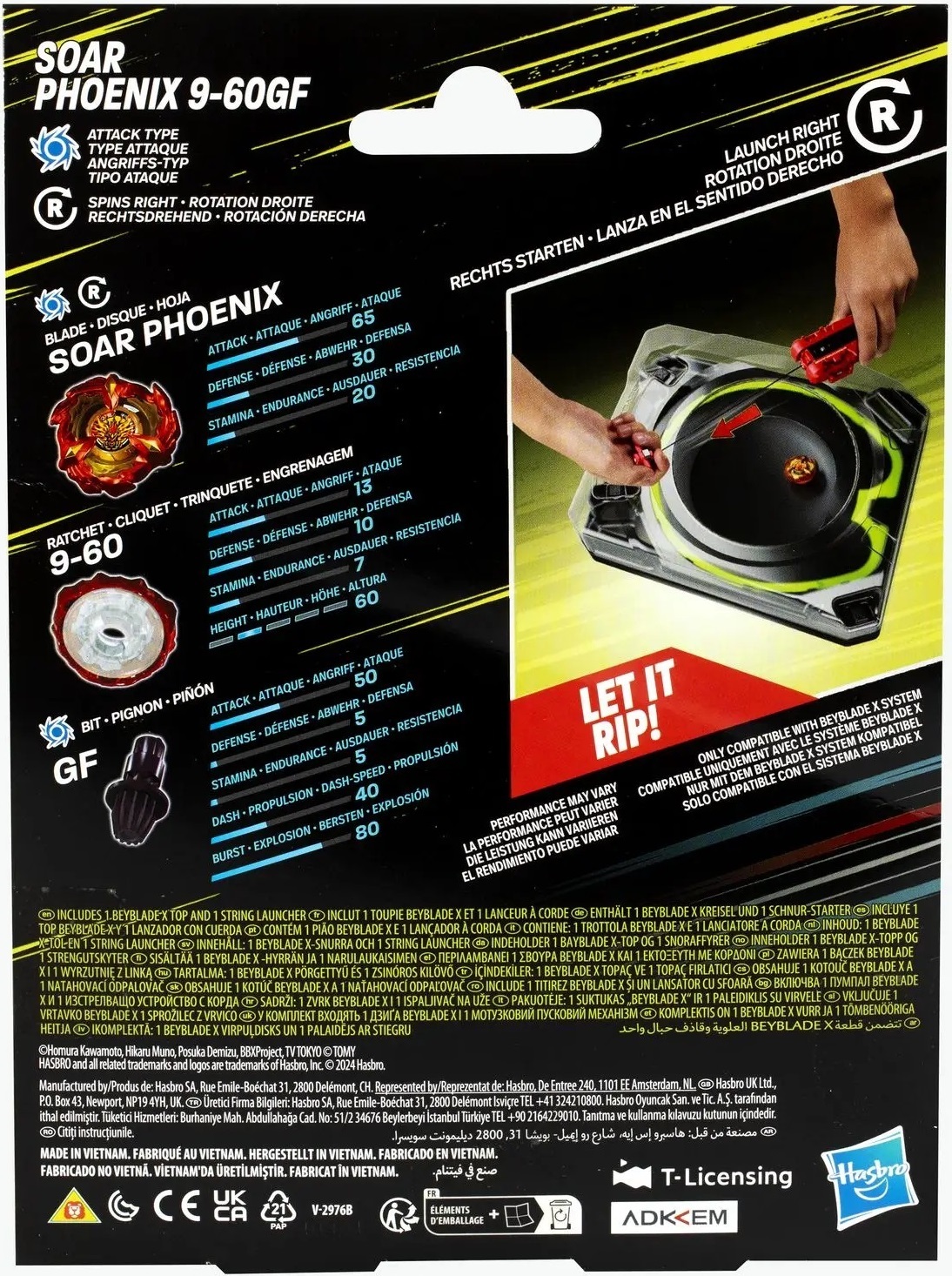 Игрушка-волчок Beyblade с делюкс пусковым механизмом серии "БейБлейд Х" (F9324) фото 10