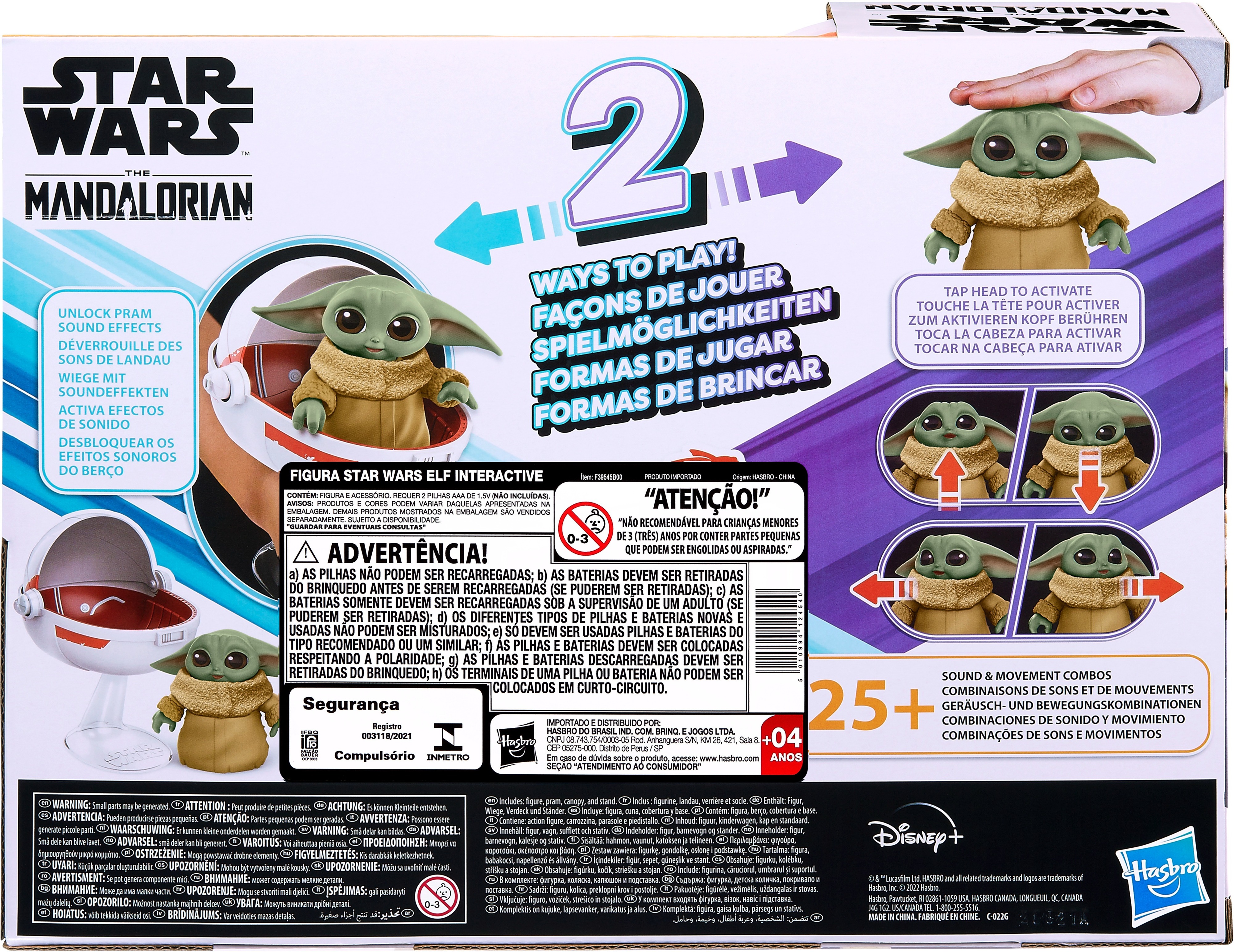 Іграшка Star Wars фігурка малюк Йода серії "Мандалорець" (F3954)фото10