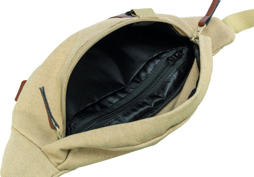 Сумка поясная для лакомства Trixie BE NORDIC карман 24х11х8см 50–165см песочная фото 3