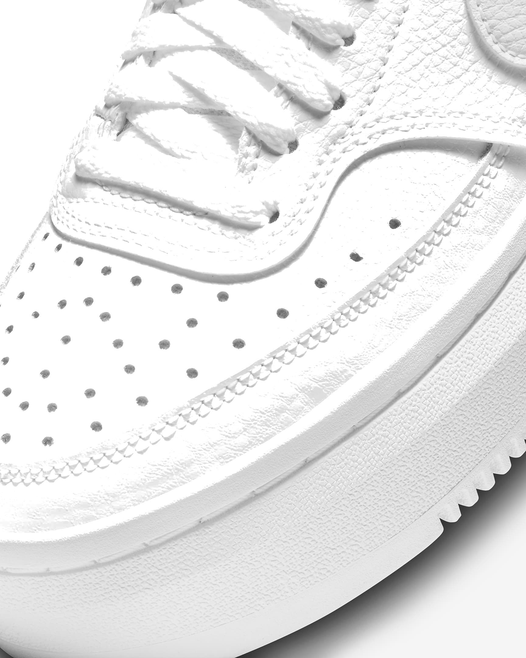 Кеды женские Nike W Court Vision Alta Ltr DM0113-100 38 (7 US) белые фото4
