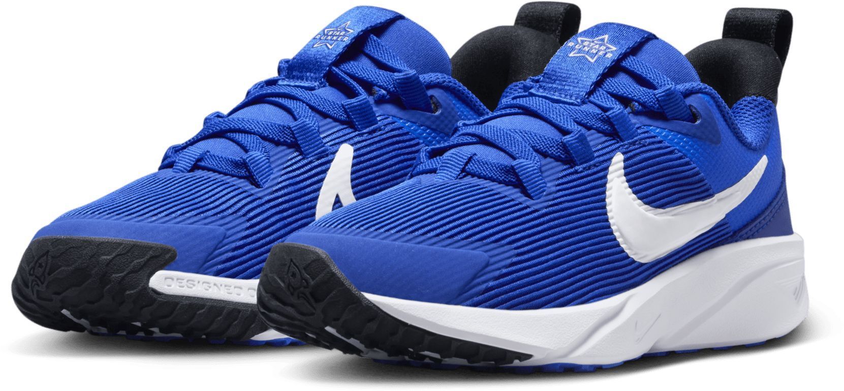 Кроссовки для мальчиков Nike Star Runner 4 Nn (Ps) DX7614-400 31 (13C US) синие фото 3