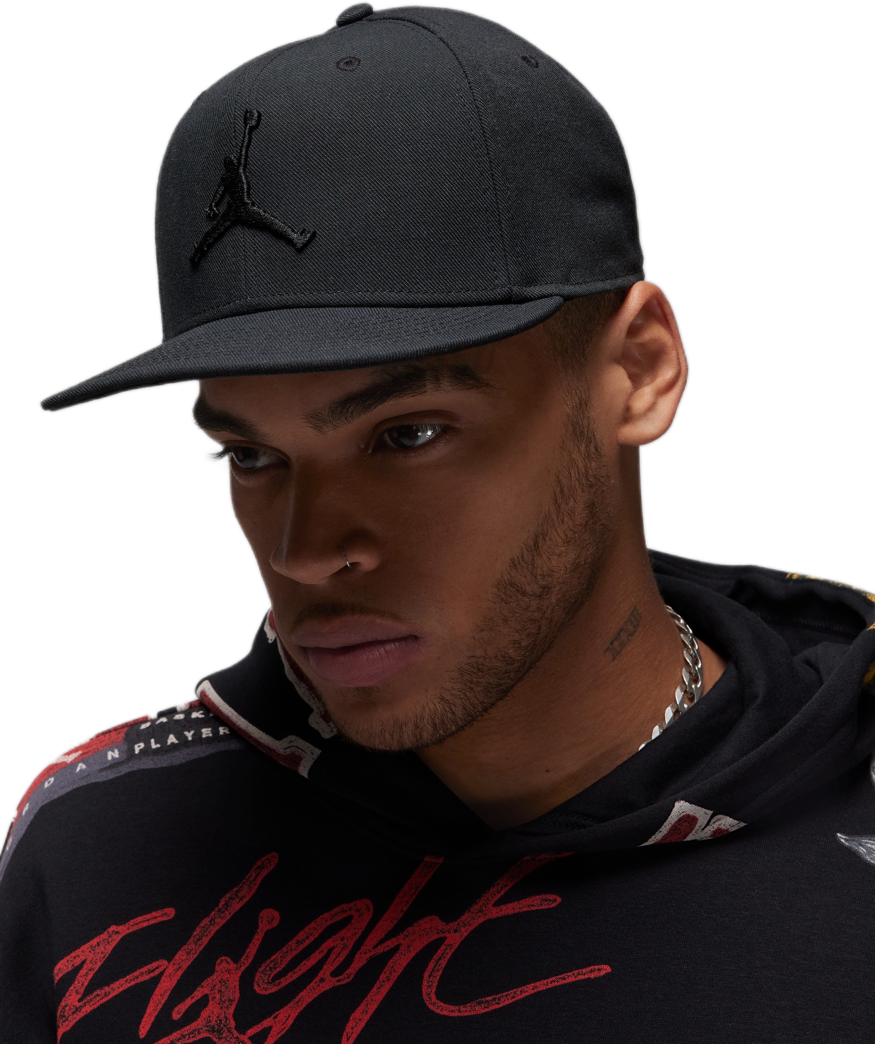 Кепка Nike Jordan U J Pro Cap S Fb Jumpman FV5296-011 S/M черная фото 3