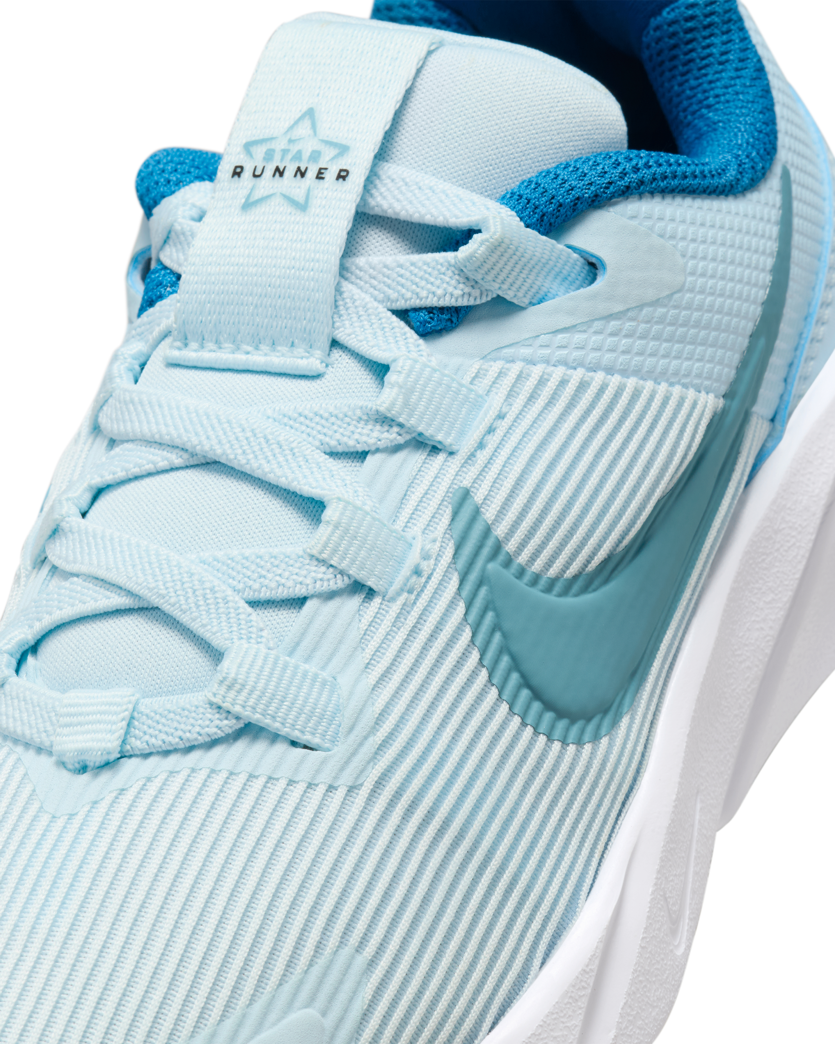 Кросівки дитячі Nike Star Runner 4 Nn (Ps) DX7614-404 31.5 (13.5C US) блакитніфото