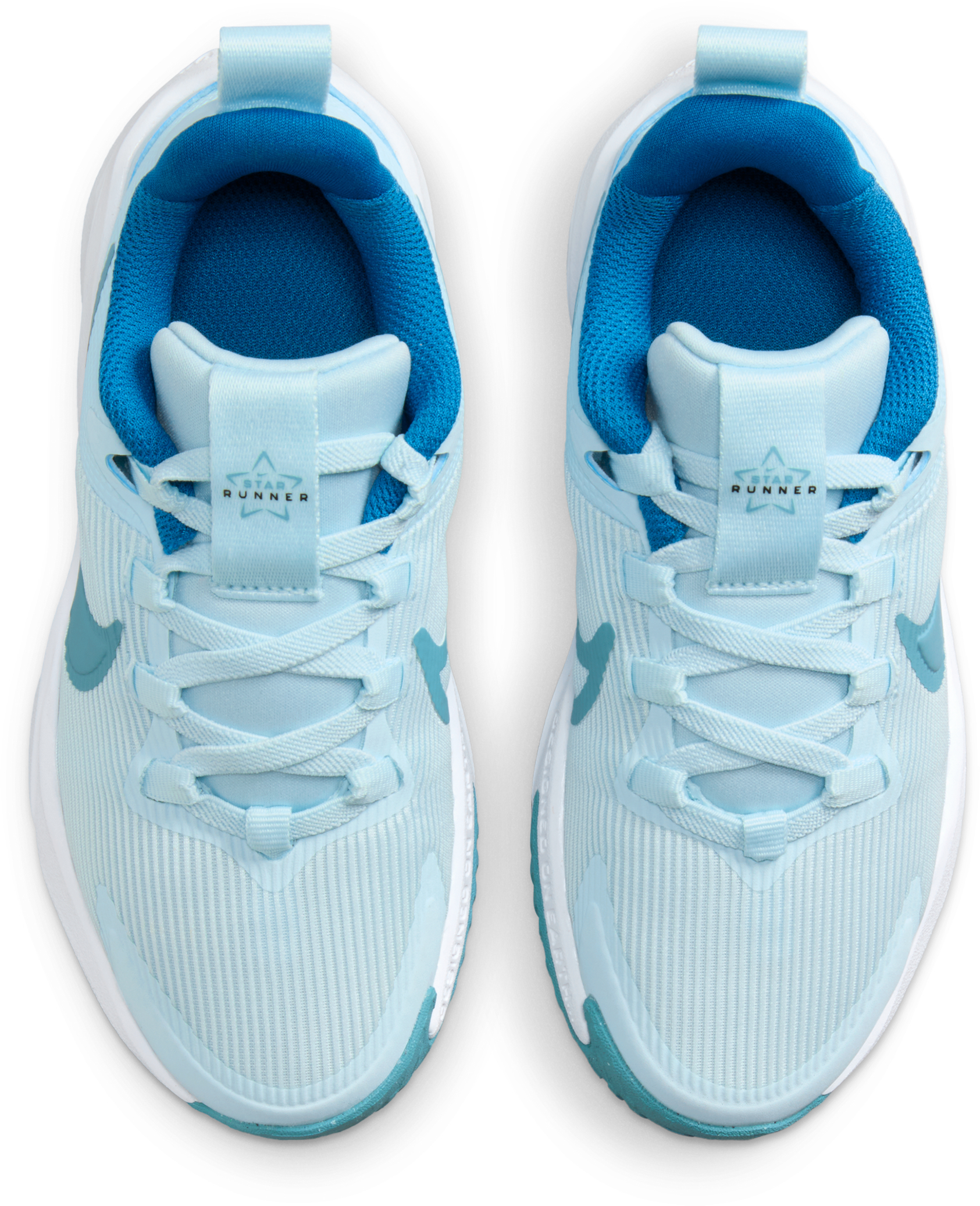 Кросівки дитячі Nike Star Runner 4 Nn (Ps) DX7614-404 31.5 (13.5C US) блакитніфото