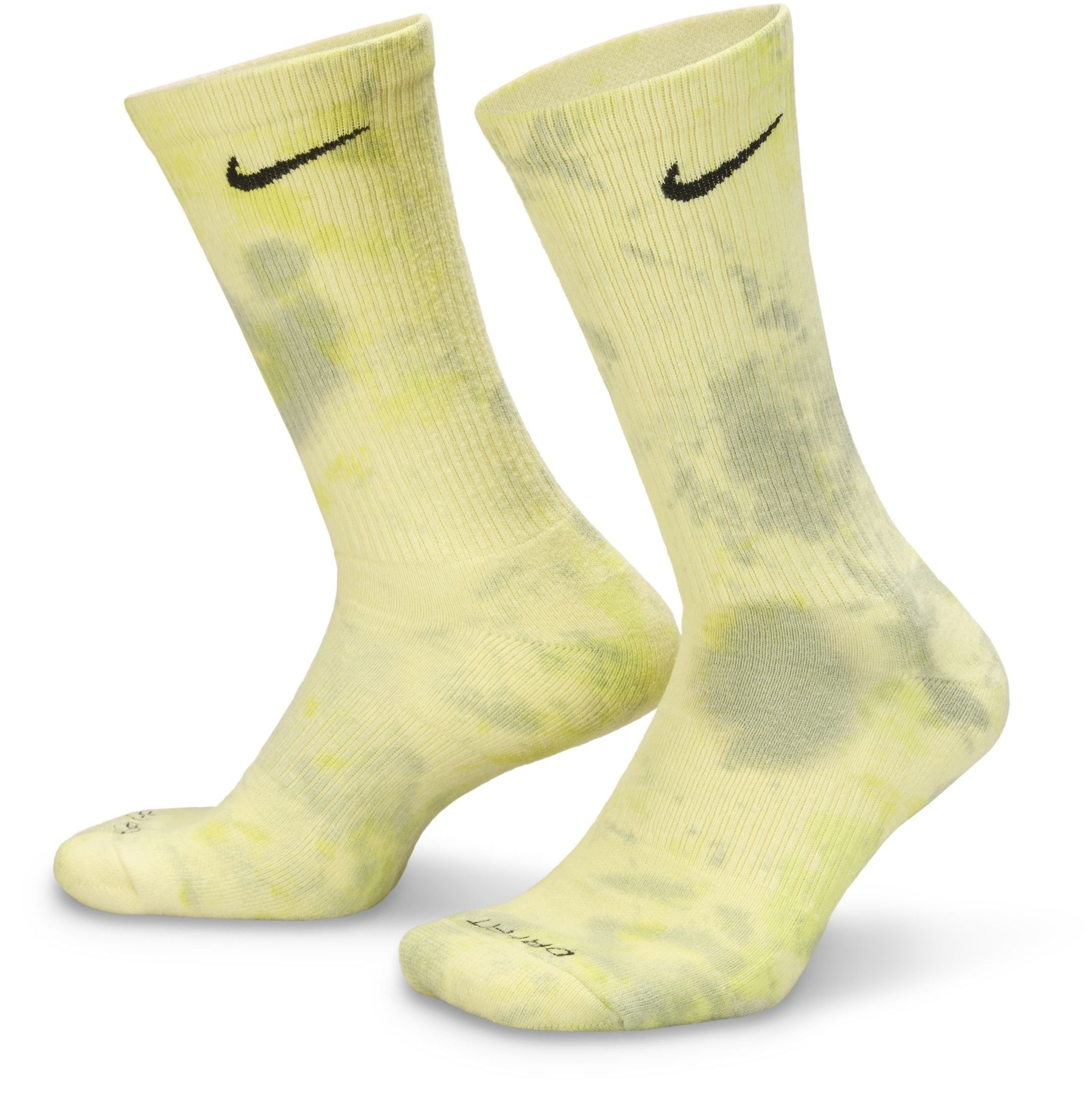 Набор двух пар носков Nike U Nk Ed Csh Crw 2p 144 Clrsplh FJ0747-906 S синий/желтый фото 3