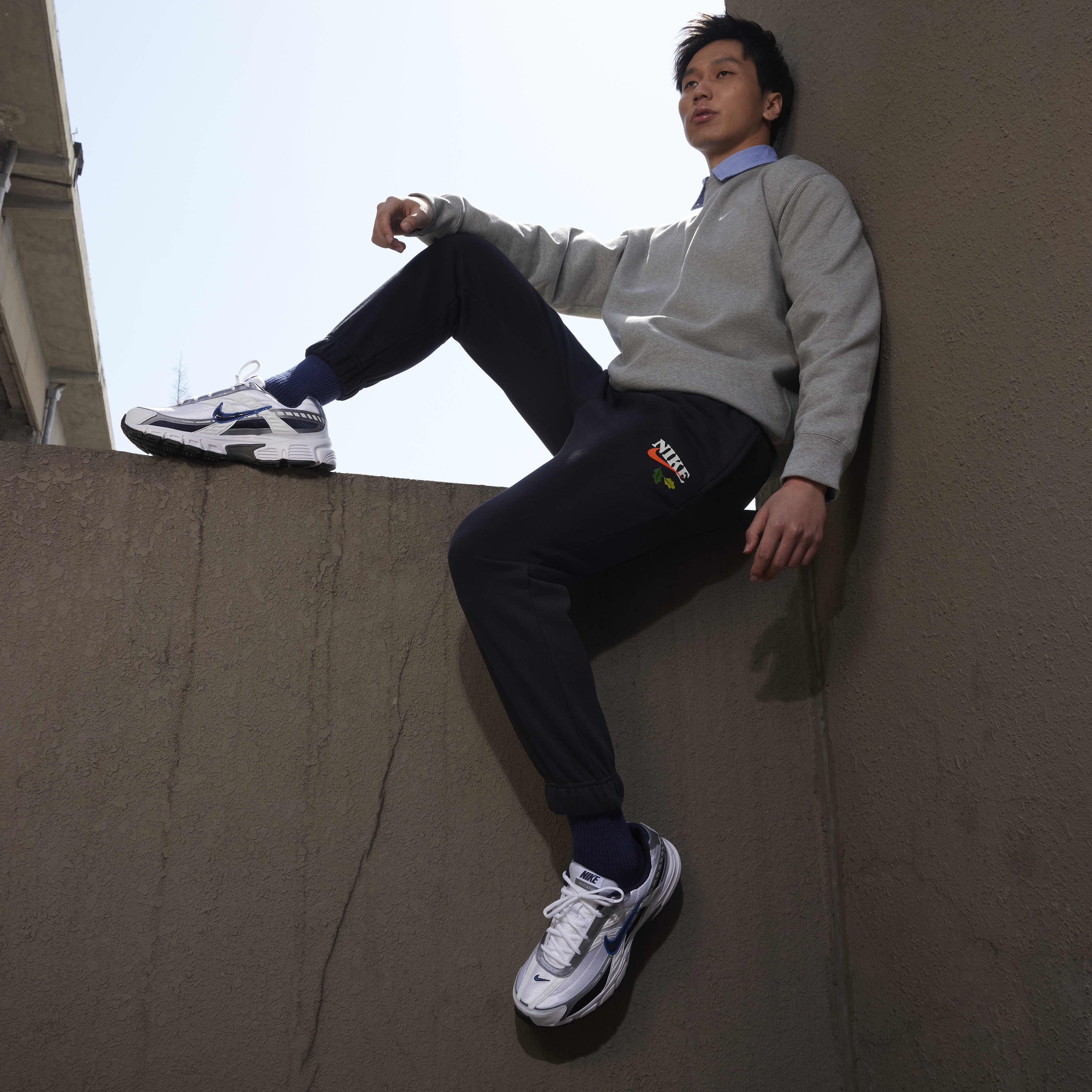 Кросівки чоловічі Nike Initiator 394055-101 43 (9.5 US) біліфото