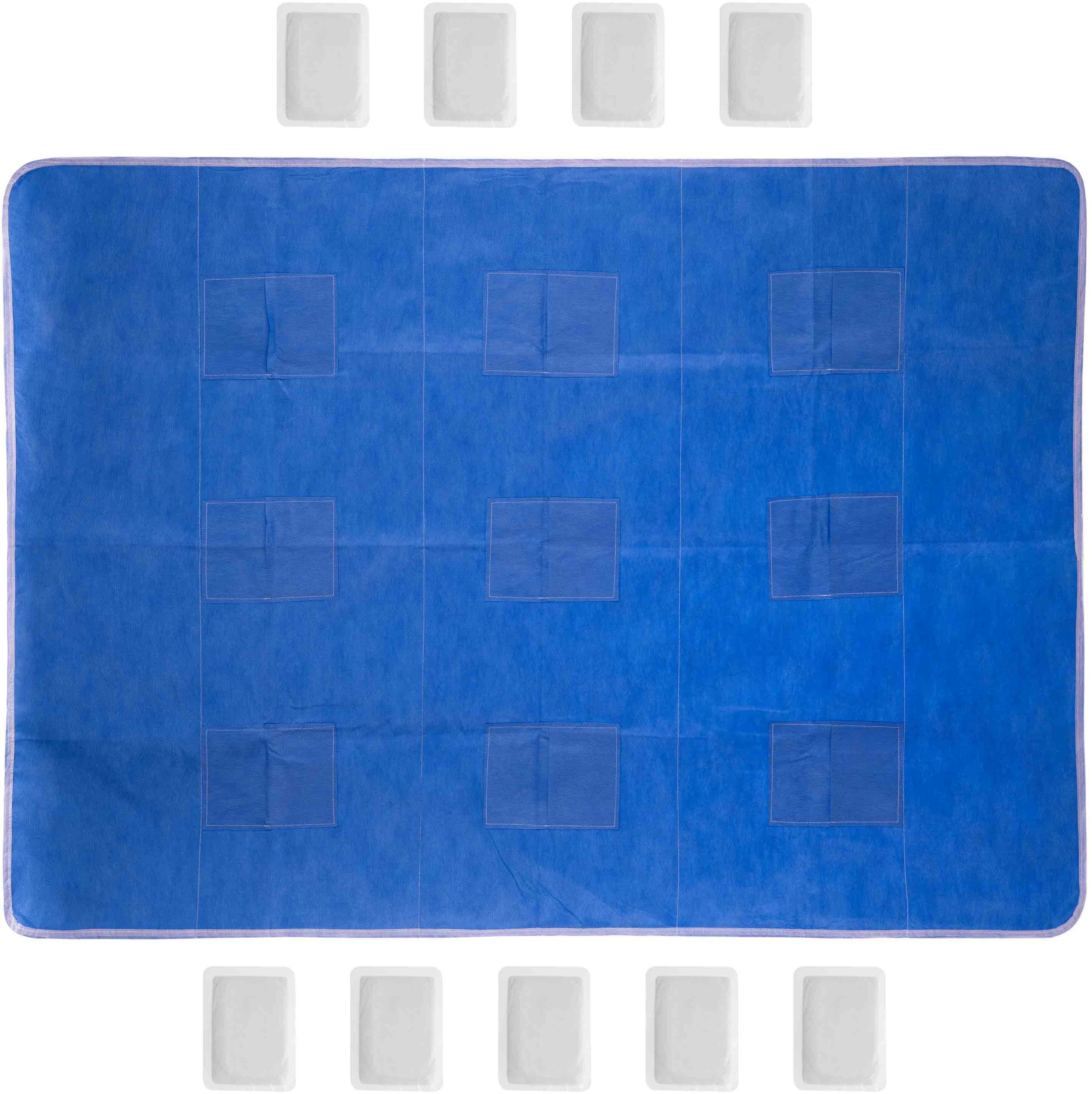 Термоодеяло 2E на 9 согревающих панелей (120х85 см), до 12 часов (2E-HB9HP) фото 3