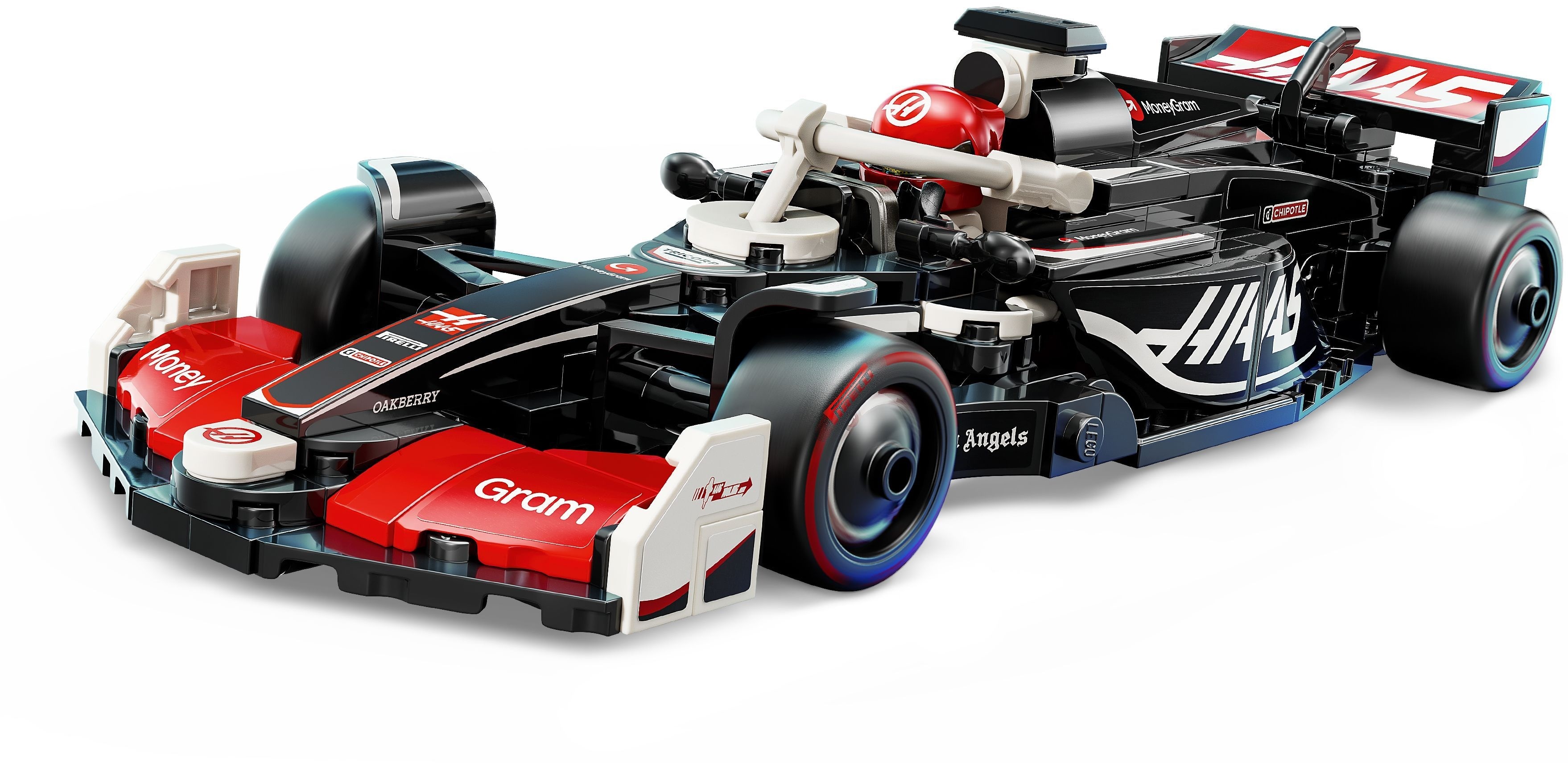 LEGO 77250 Speed Champions Автомобиль для гонок MoneyGram Haas F1 Team VF-24 фото 3
