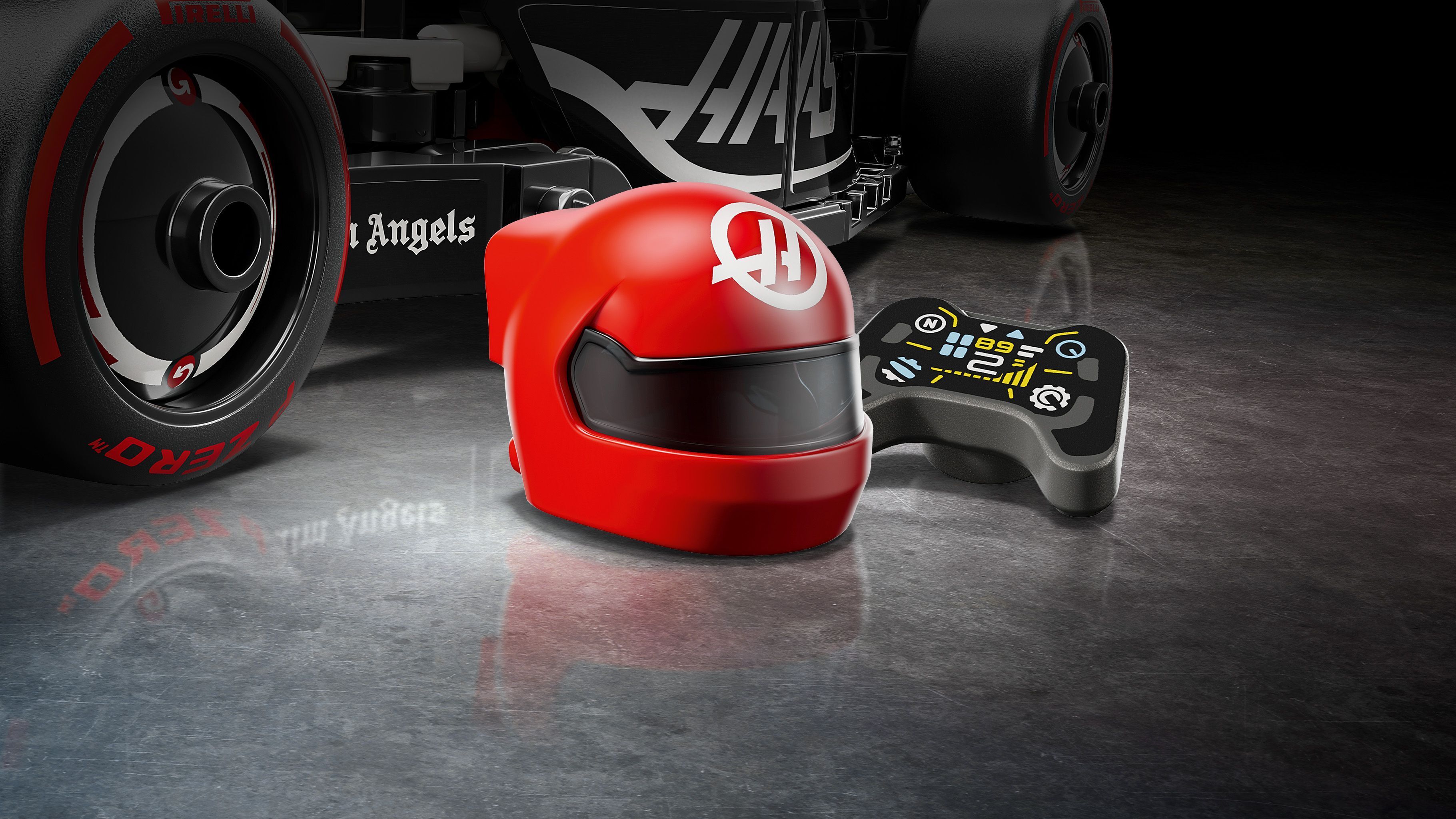 LEGO 77250 Speed Champions Автомобиль для гонок MoneyGram Haas F1 Team VF-24 фото 11