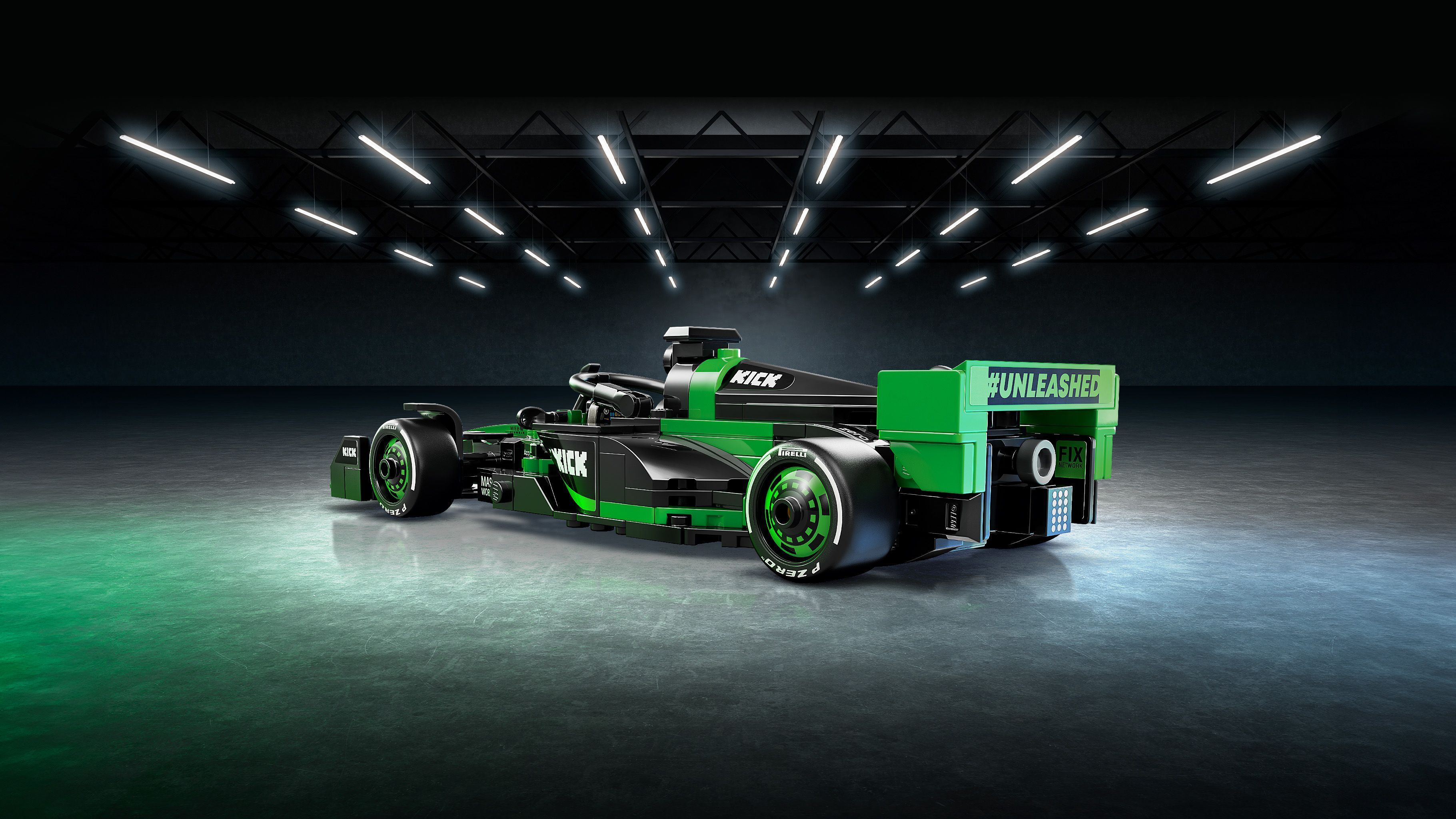 LEGO 77247 Speed Champions Автомобиль для перегонов KICK Sauber F1 Team C44 фото 