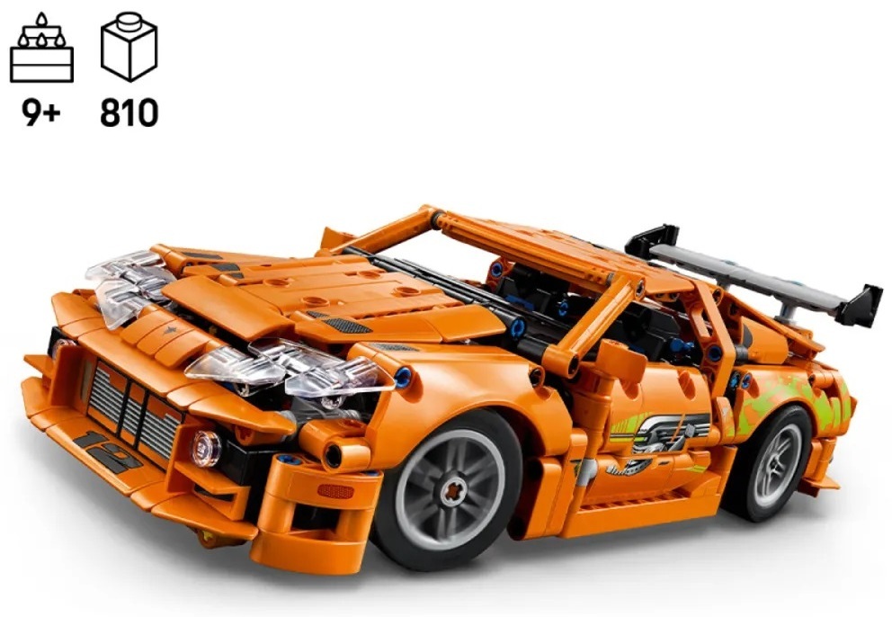 LEGO 42204 Technic Fast and Furious Toyota Supra MK4фото3