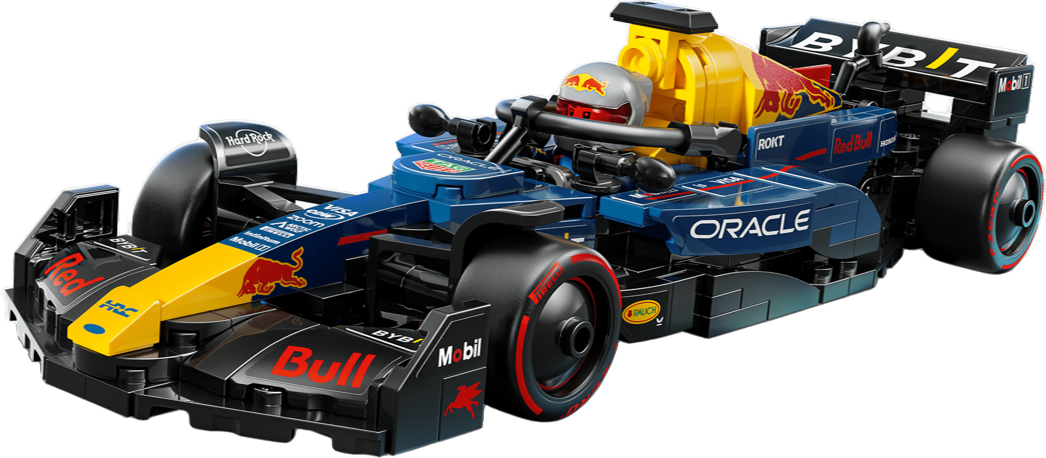 LEGO 77243 Speed Champions Автомобиль для перегонов F1 Oracle Red Bull Racing RB20 фото 3