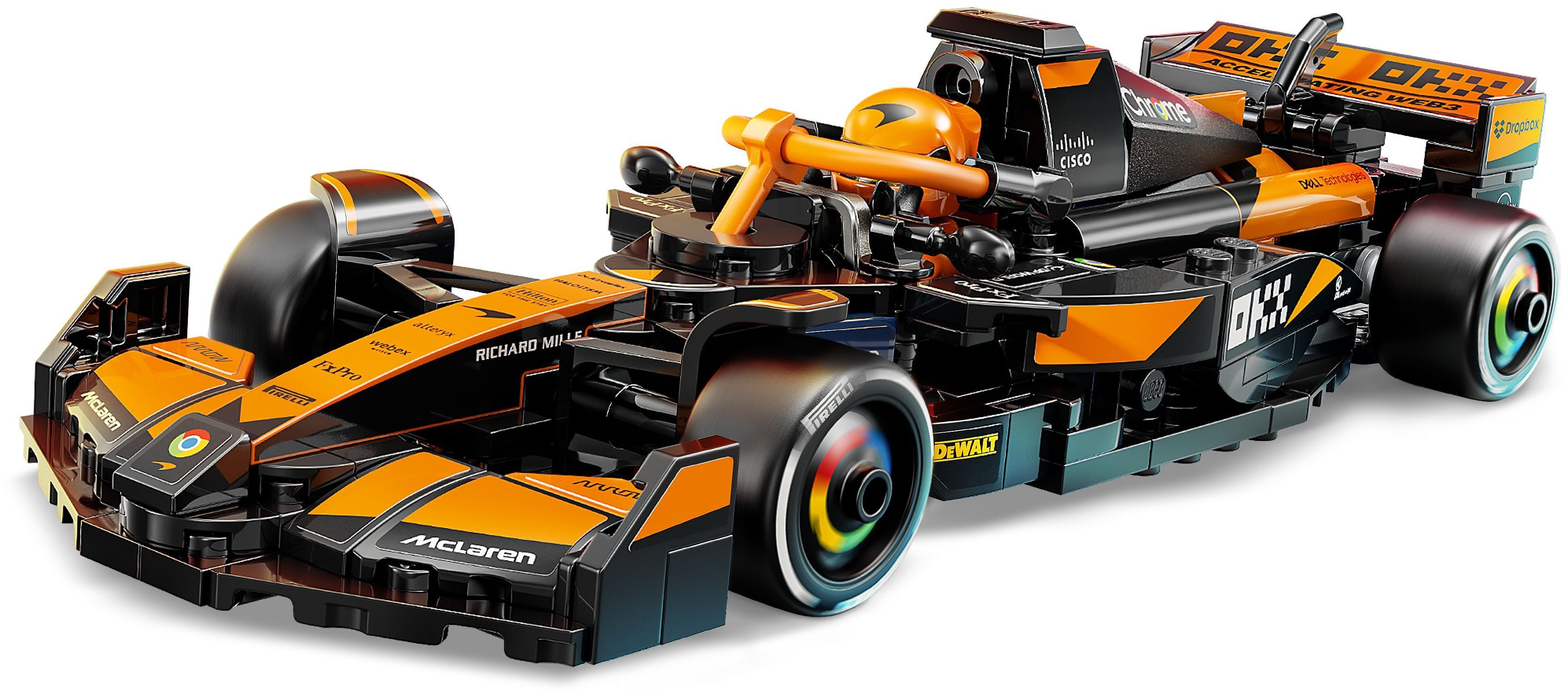 LEGO 77251 Speed Champions Автомобиль для перегонов McLaren F1 Team MCL38 фото 3