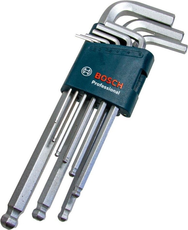 Набір ключів шестигранних Bosch, 9 шт. (1.600.A01.TH5)фото3