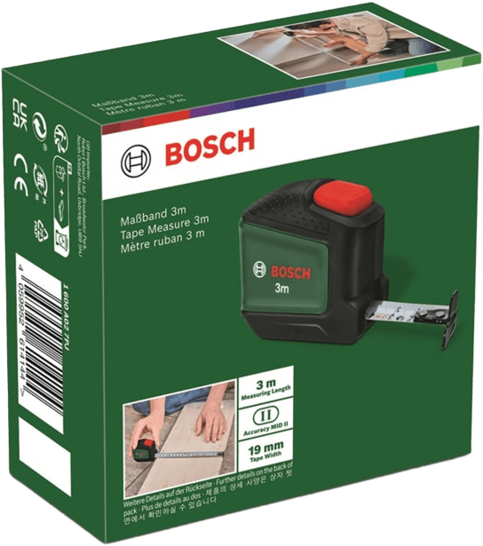 Рулетка Bosch, 3м, 19мм (1.600.A02.7PJ) фото 