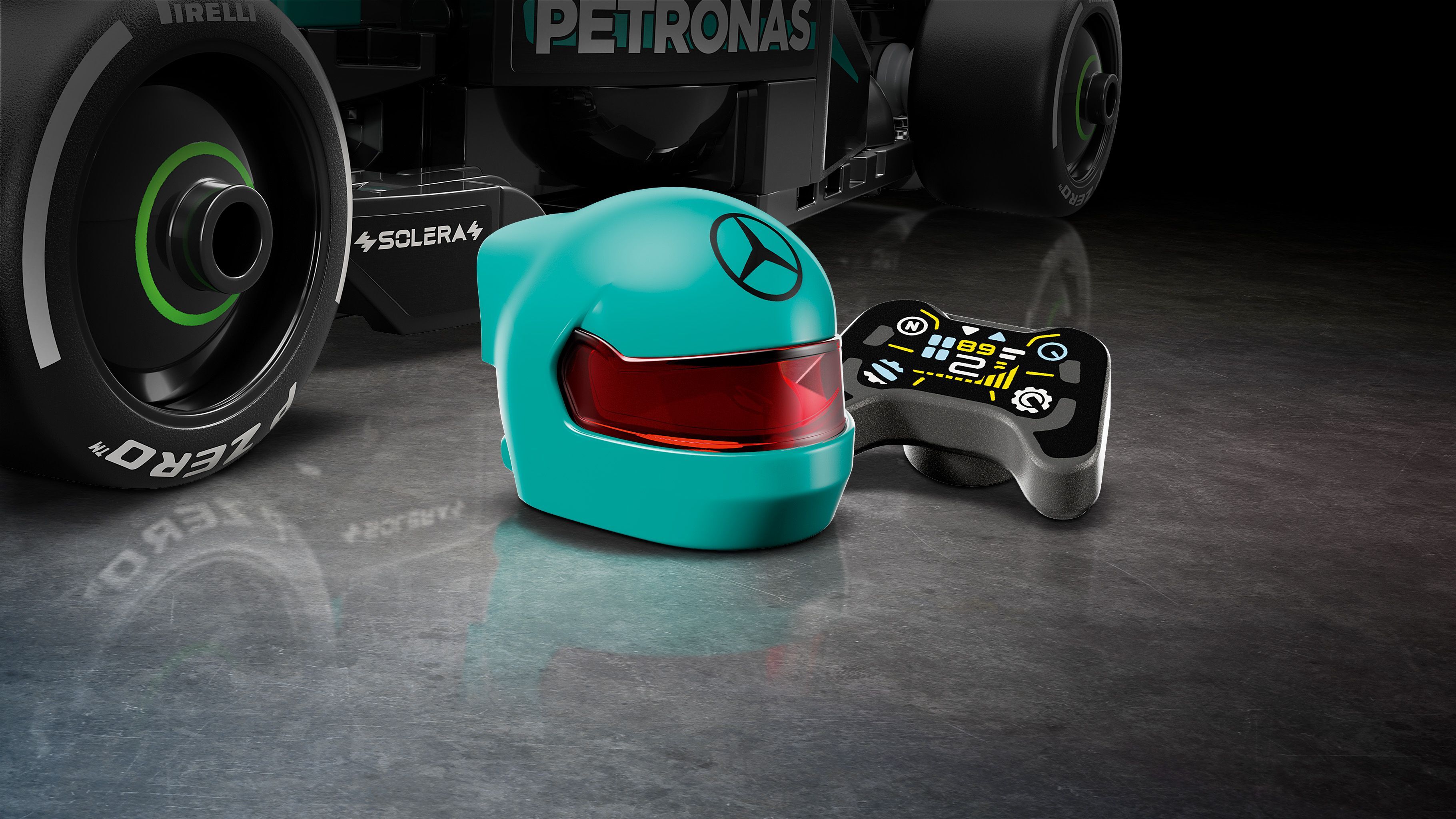 LEGO 77244 Speed Champions Автомобиль для перегонов Mercedes-AMG F1 W15 фото 11