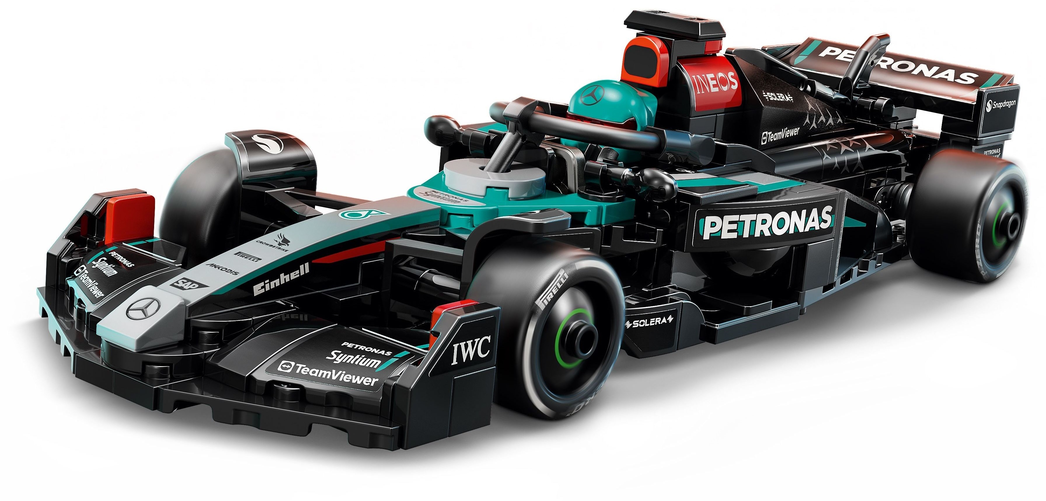 LEGO 77244 Speed Champions Автомобиль для перегонов Mercedes-AMG F1 W15 фото 3