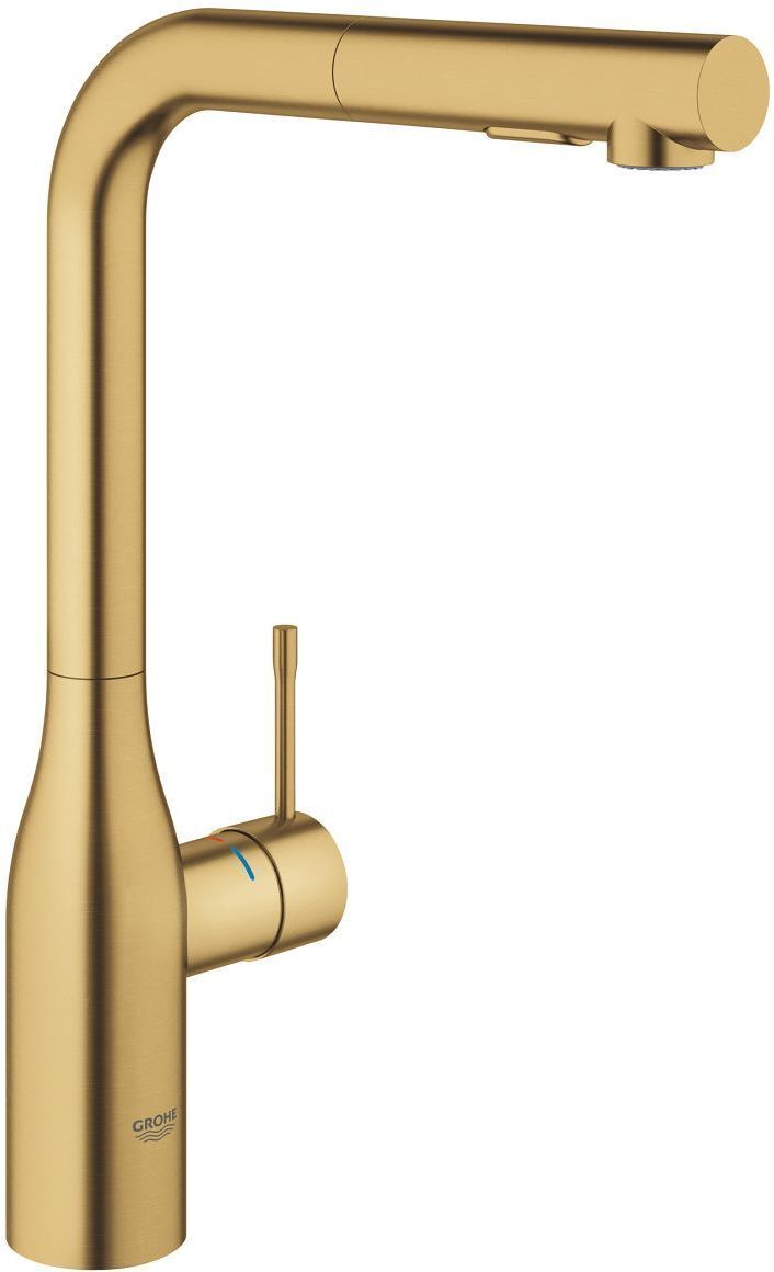 Набір для кухні Grohe 4 в 1 K700U 31653AP0+30270GN0+0535GN0+40997GN0, чорний граніт + матовий прохолодний схід сонцяфото3
