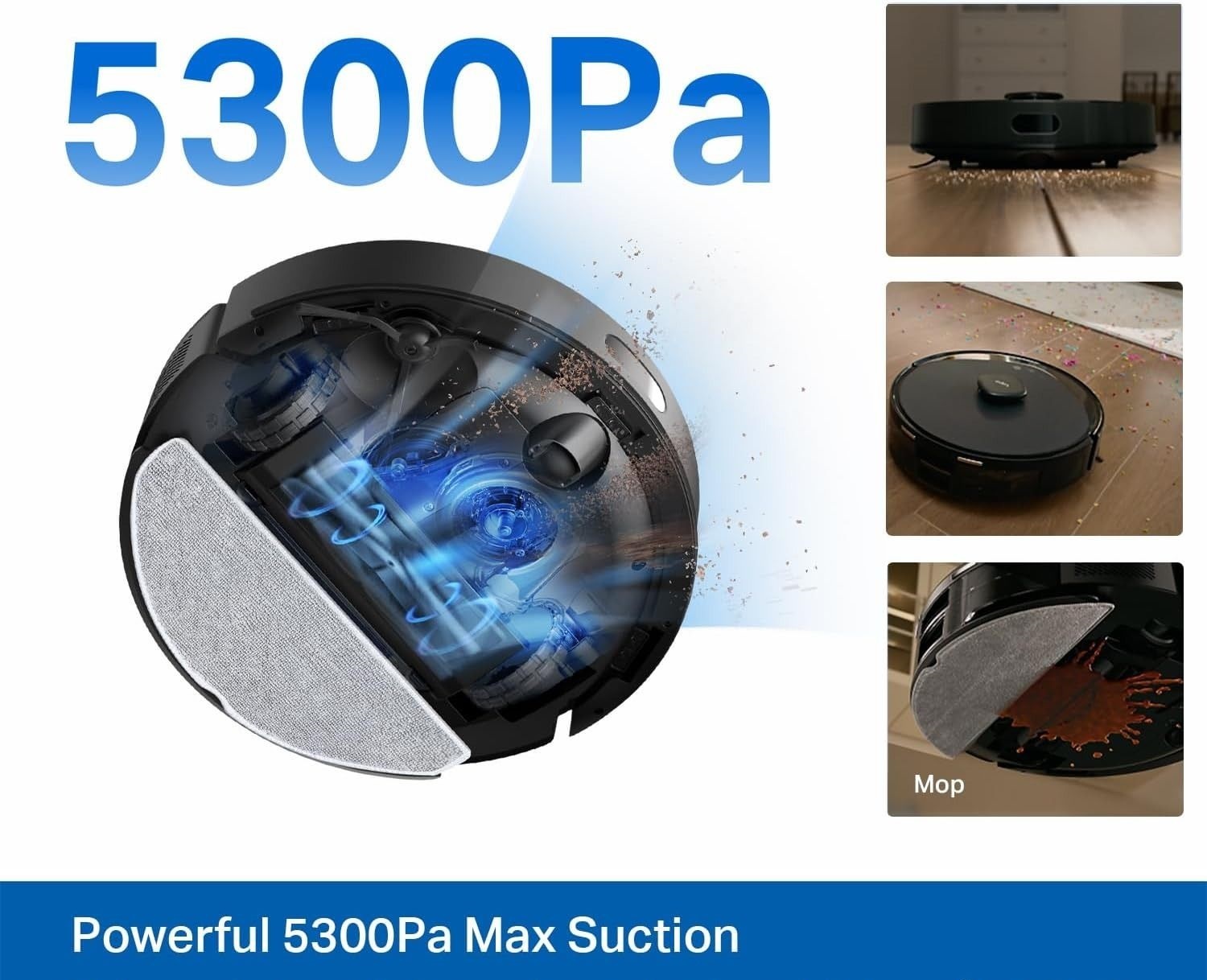 Робот-пылесос TP-LINK TAPO-RV30-MAX-PLUS фото 6