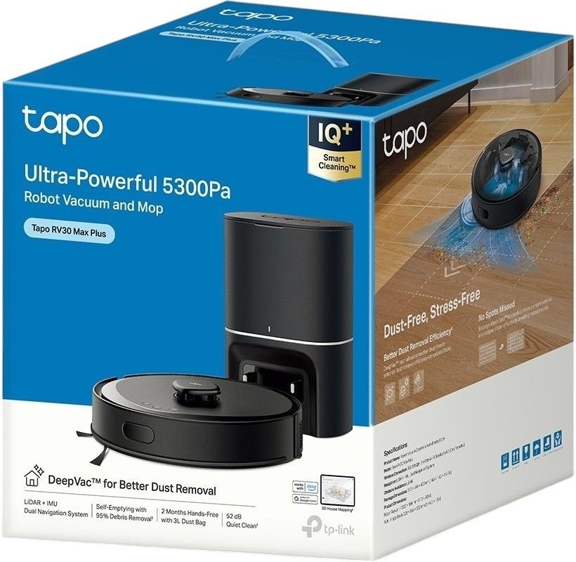 Робот-пылесос TP-LINK TAPO-RV30-MAX-PLUS фото 5