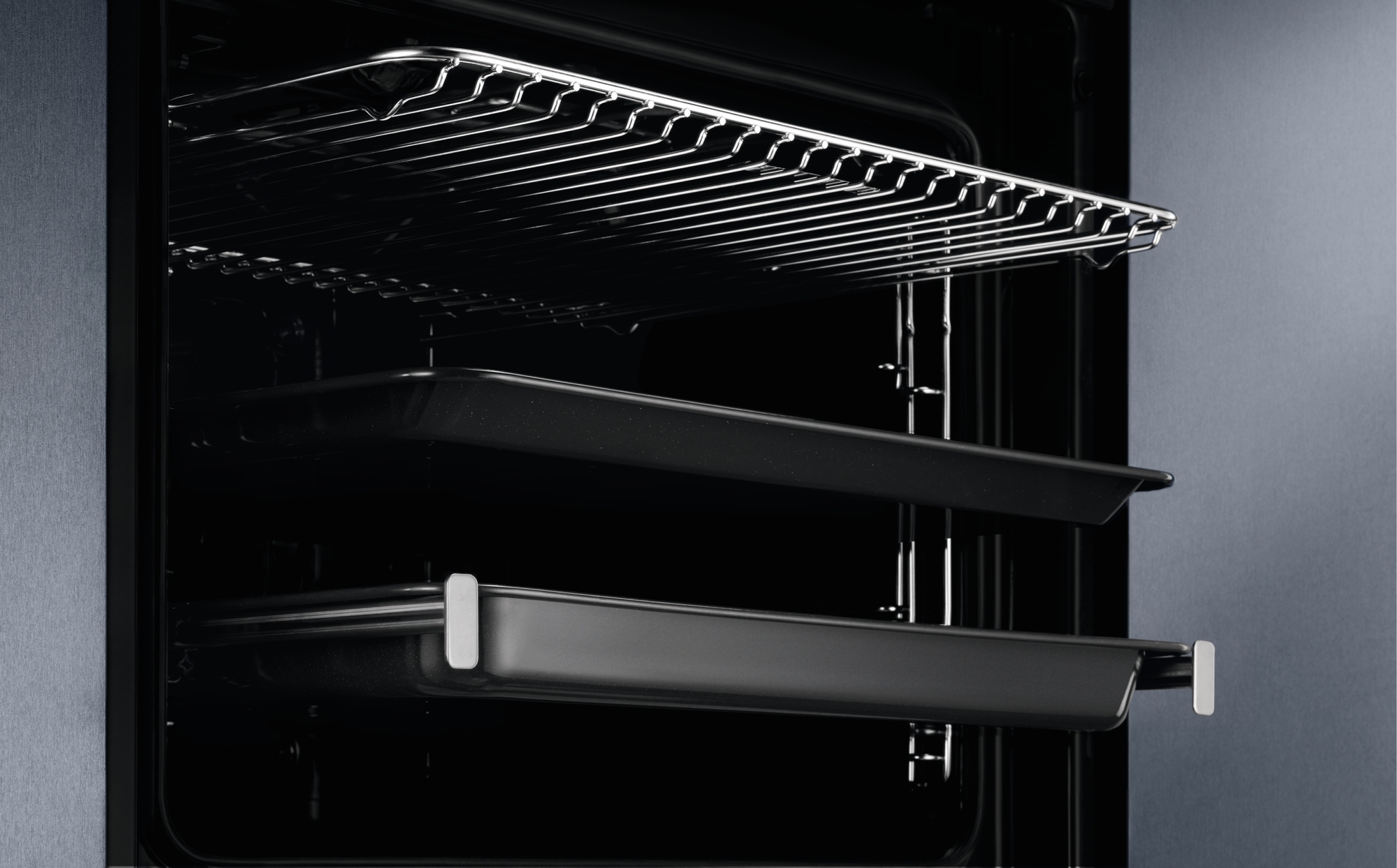 Комплект варочная поверхность индукционная Electrolux EIB60420CK + духовой шкаф Electrolux EOF3H50BK фото
