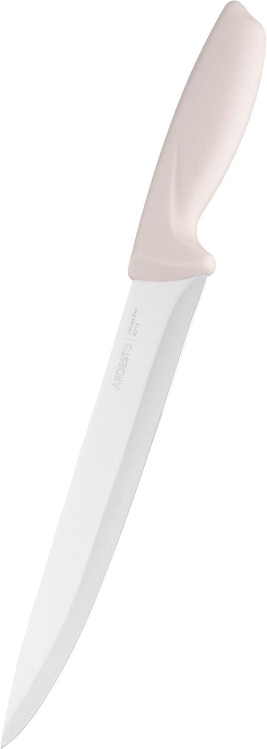 Набор ножей с блоком Ardesto Gemini, 7 предметов, бежевый (AR2107KH) фото