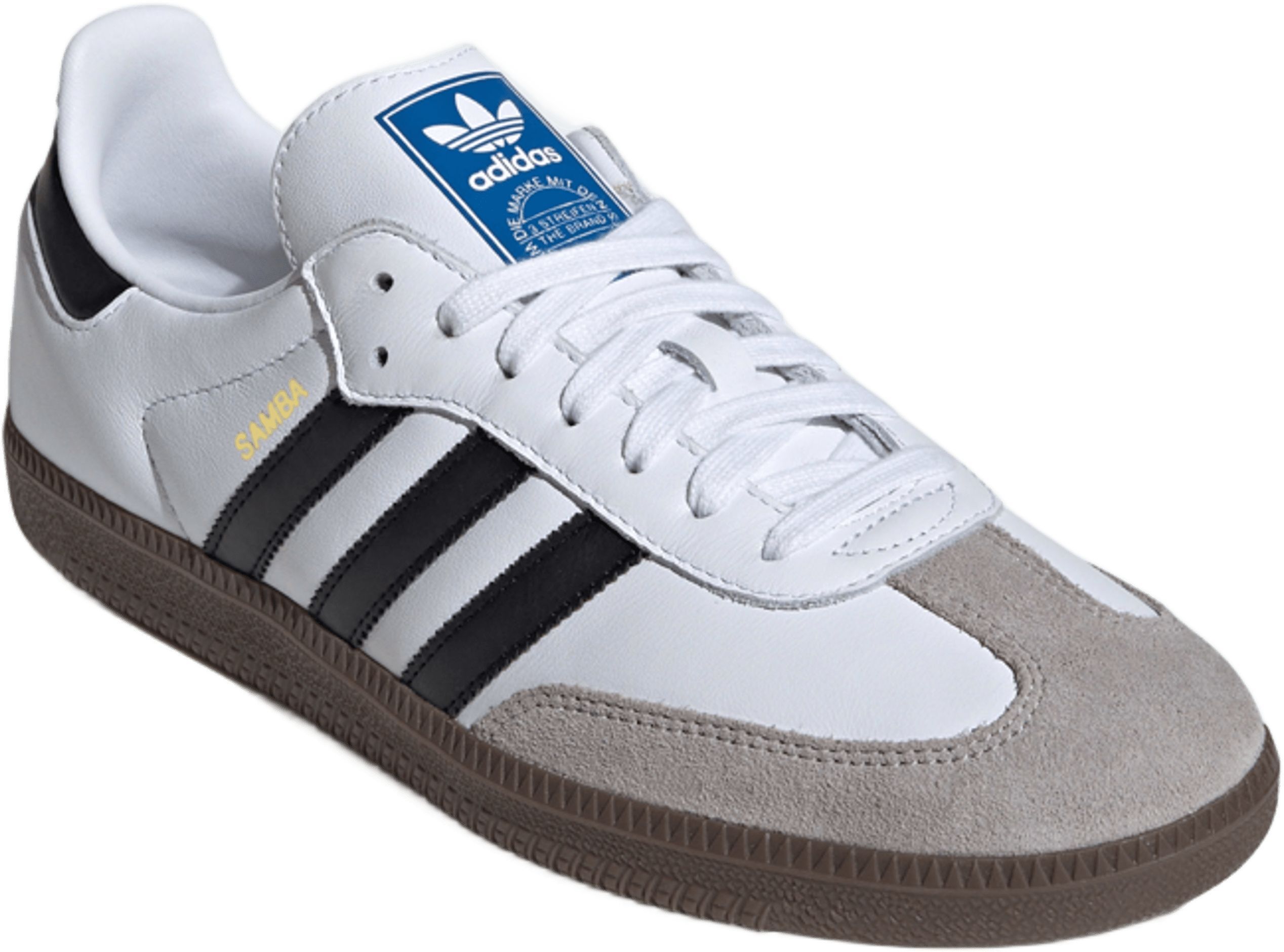 Кеды Adidas Samba Og B75806 38 (5 UK) белые фото 