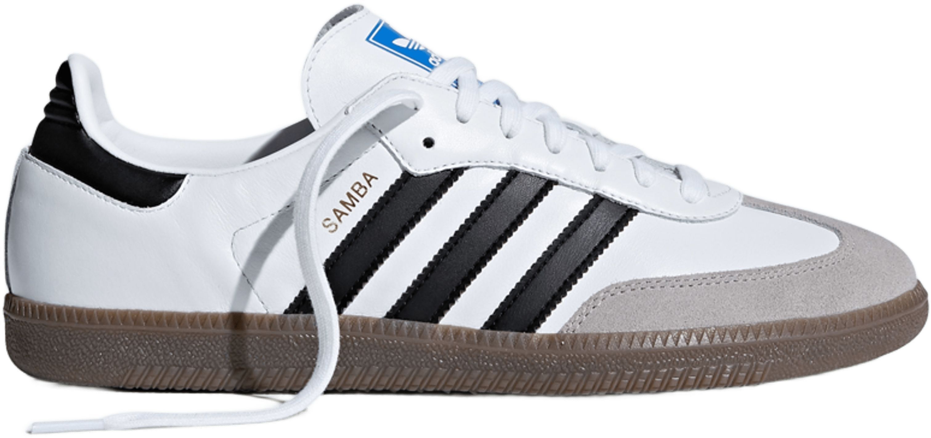 Кеды Adidas Samba Og B75806 40 (6.5 UK) белые фото 
