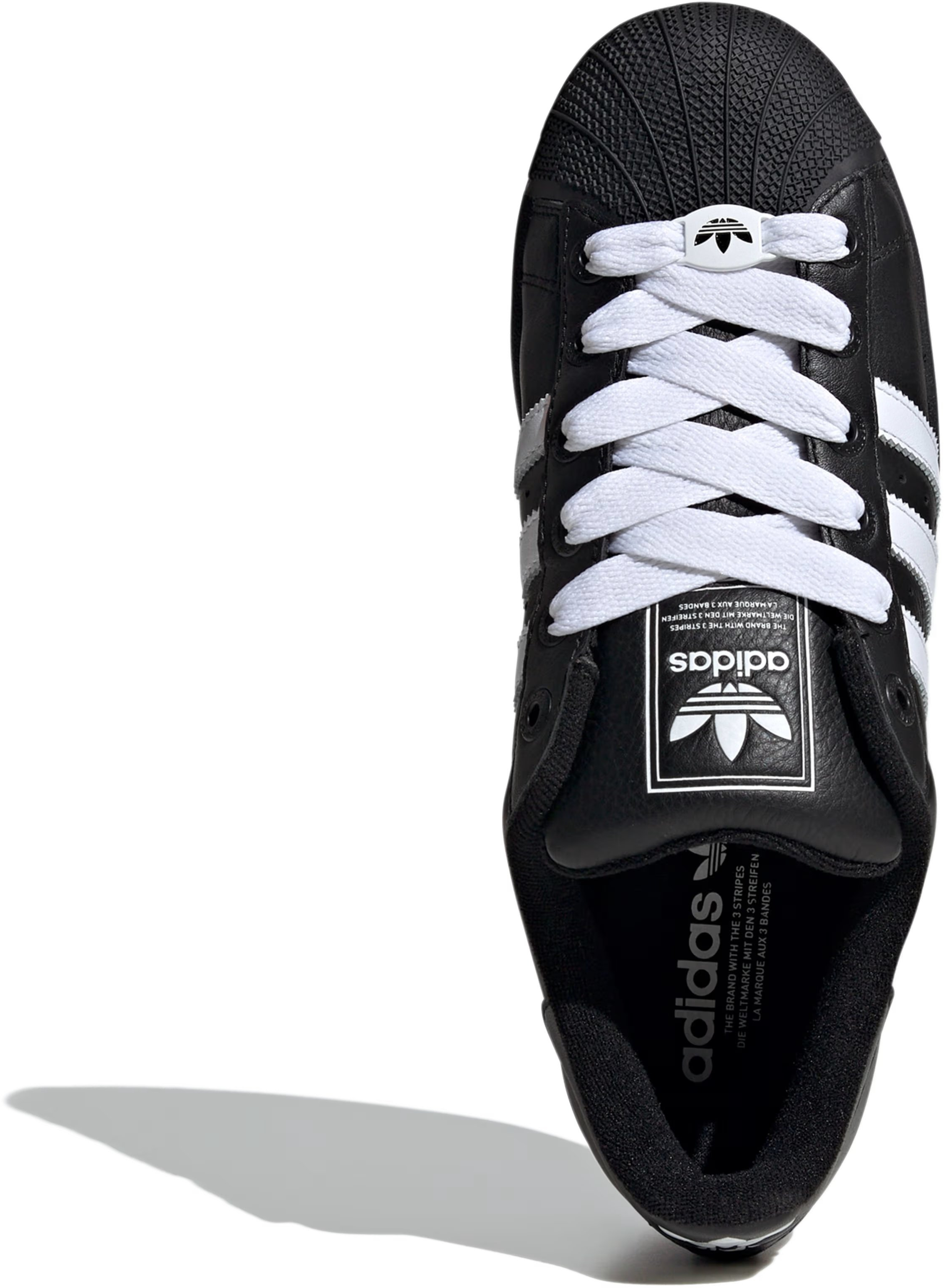 Кеды мужские Adidas Superstar II JI3538 35 2/3 (3 UK) черные фото 7