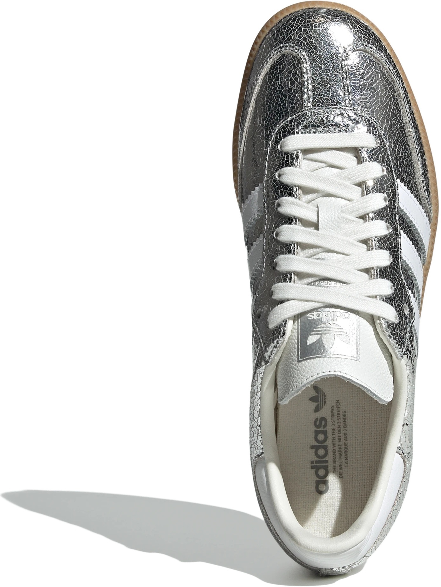 Кеди жіночі Adidas Samba Og JR0035 36 (3.5 UK) сріблястіфото