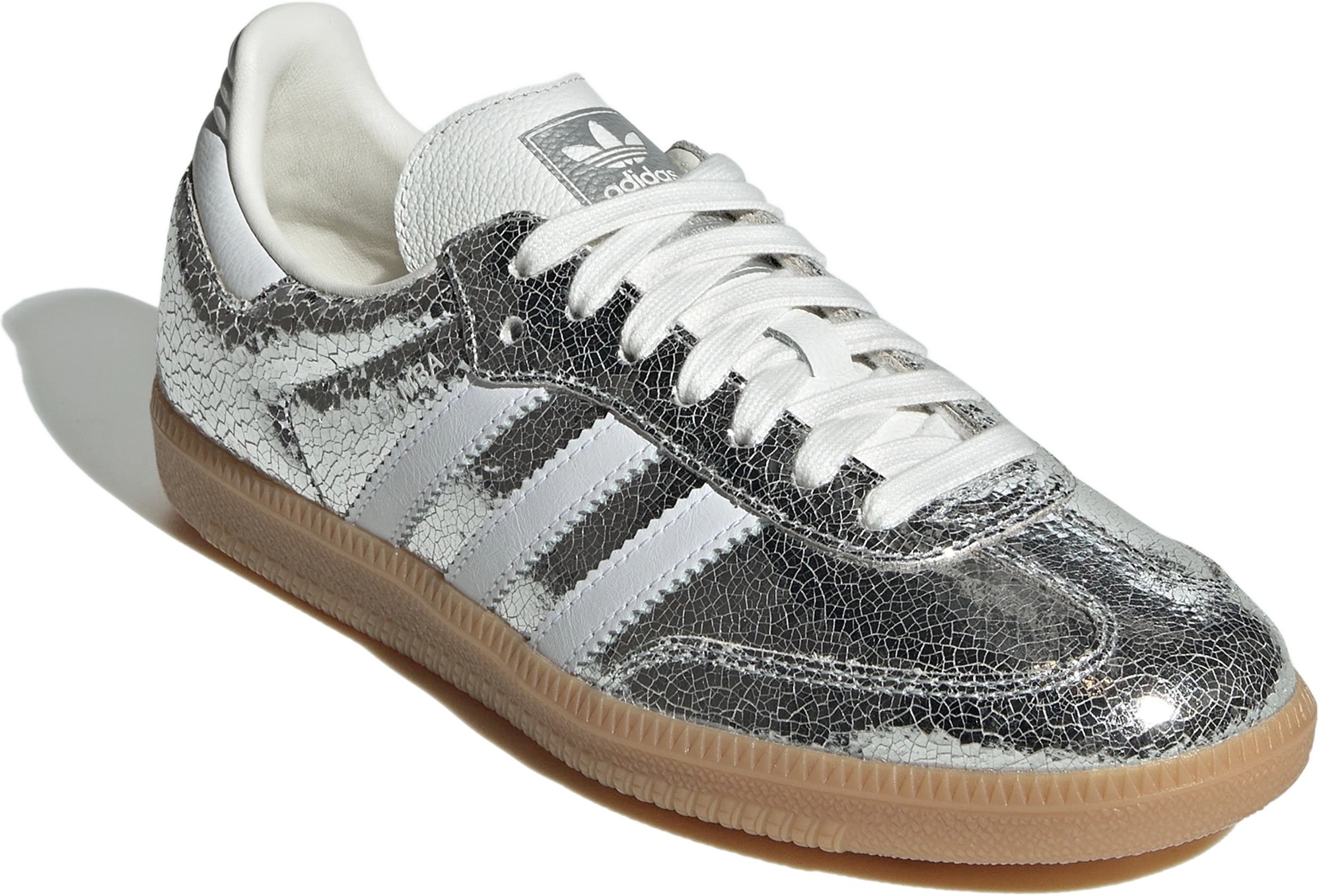 Кеды женские Adidas Samba Og JR0035 36 2/3 (4 UK) серебристые фото 