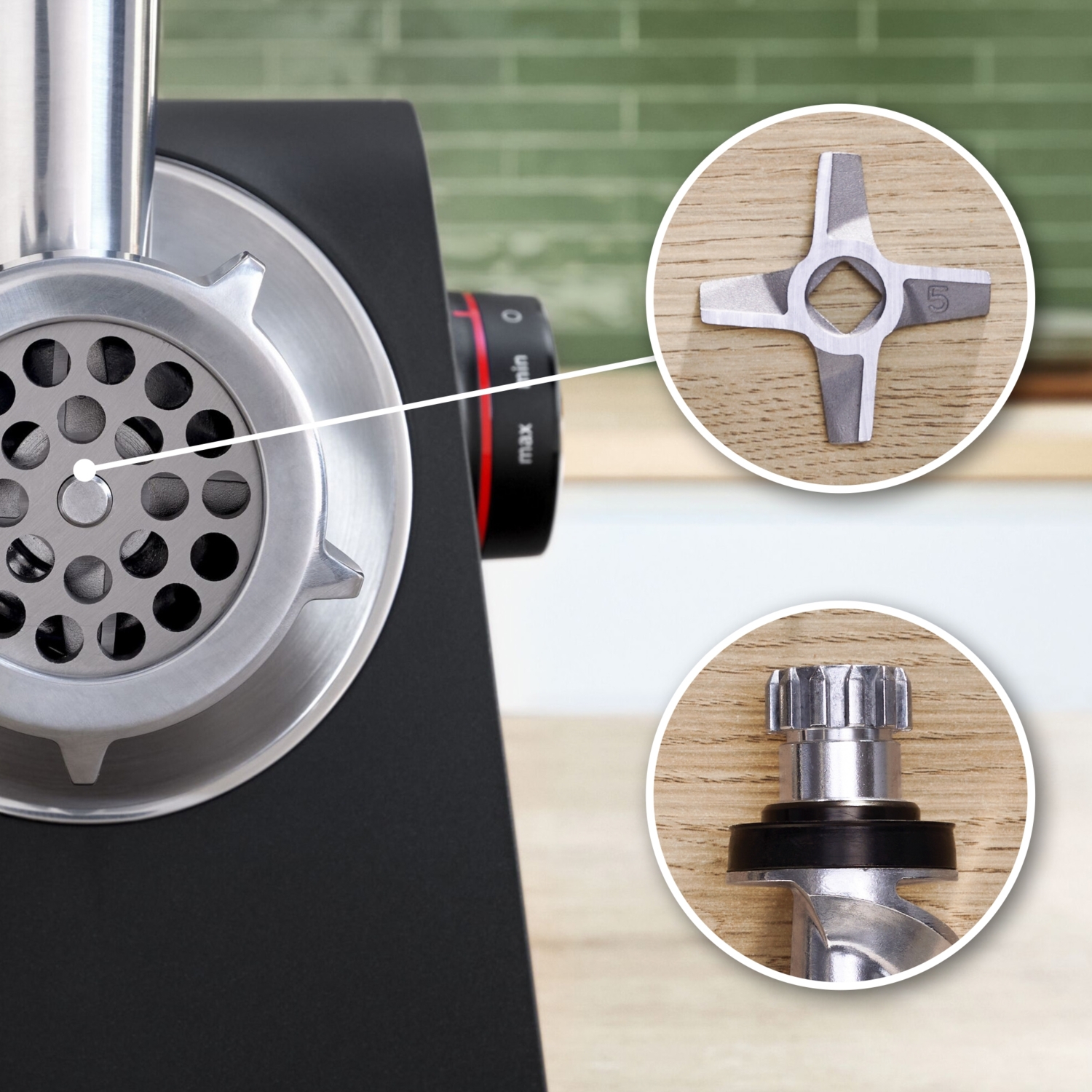 Мясорубка Bosch MFWS650B фото