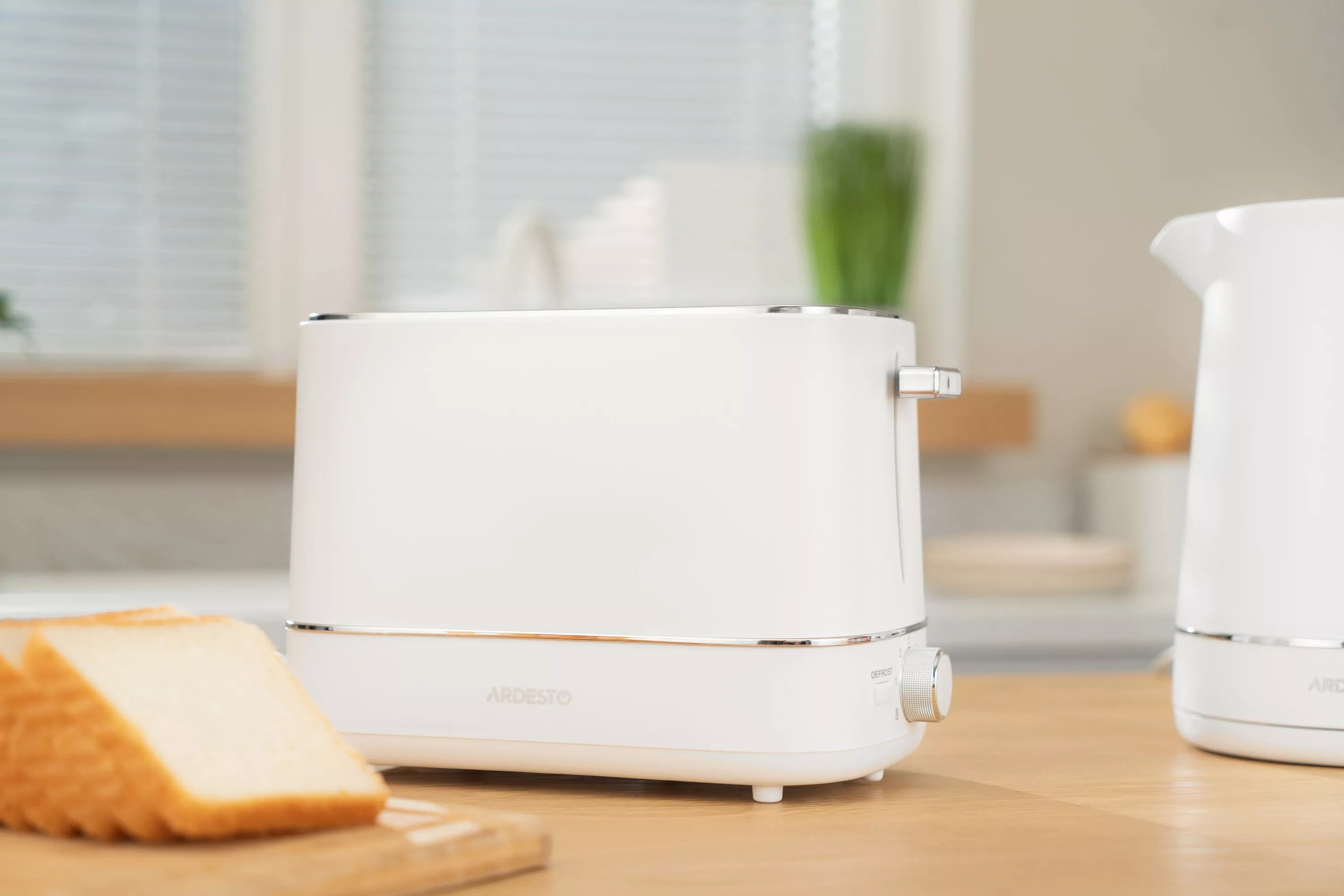 Комплект Електрочайника ARDESTO Otter EKL-450W + Тостер ARDESTO T-F450Wфото17